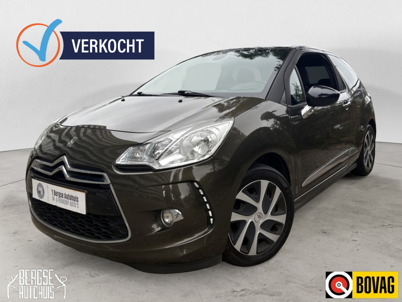 Citroen Ds3 1.6 e-HDi So Chic Clima Cruise Navi Nap 2012 - voorkant