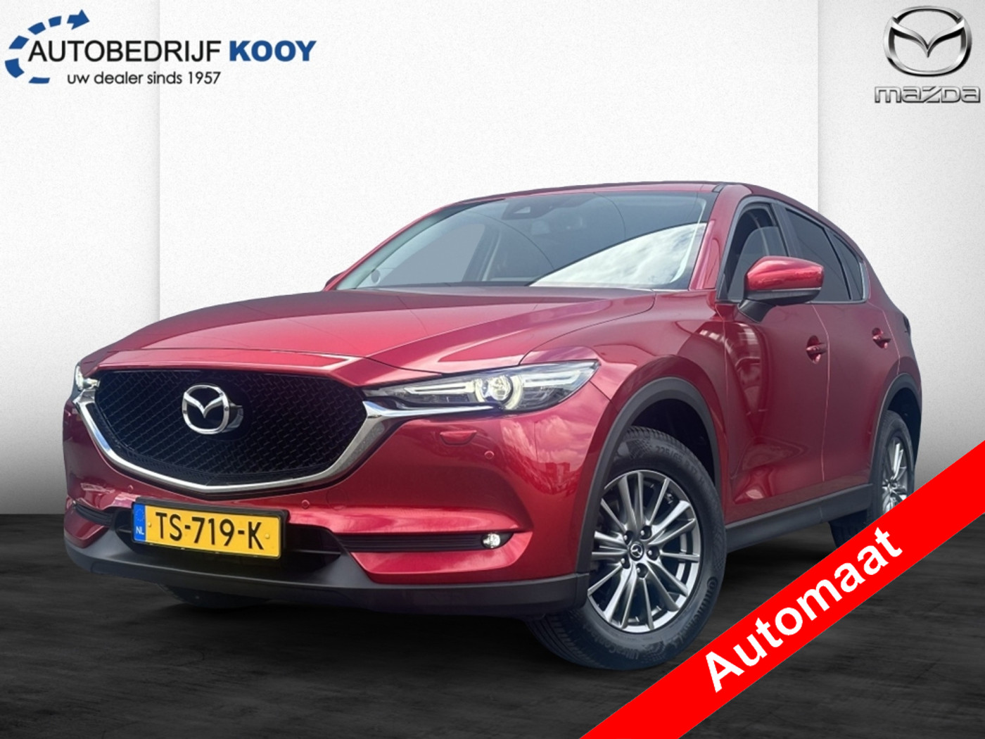 Mazda Mazda Cx-5 2.0 SkyActiv-G 165pk SkyLease GT 2018 - voorkant