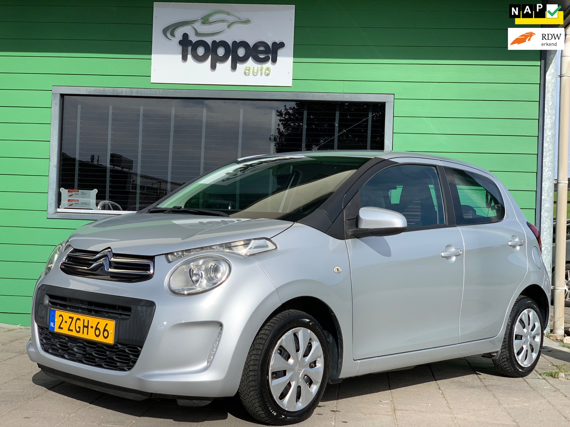Citroen Citroen C1 1.0 e-VTi Feel|1e Eigenaar!|CruiseControl|Airco|Dealer Onderhouden| 2015 - voorkant