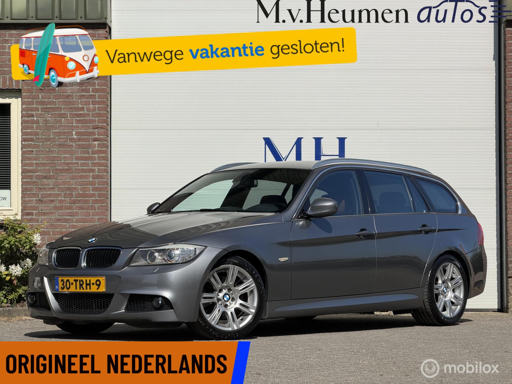 BMW 3er Reihe 320i LCI 170PK M-Pakket ORG NED Sportstoelen Stoelverwarming Trekhaak 2012 - voorkant