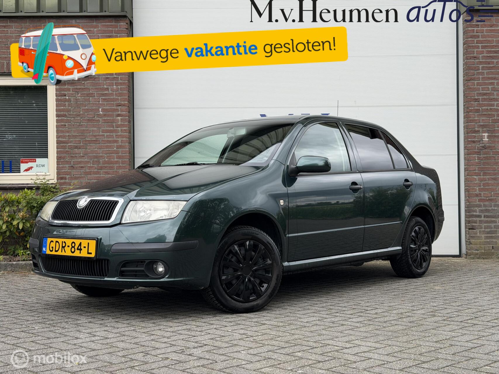 Skoda Fabia 1.4-16V Ambiente 2006 - voorkant
