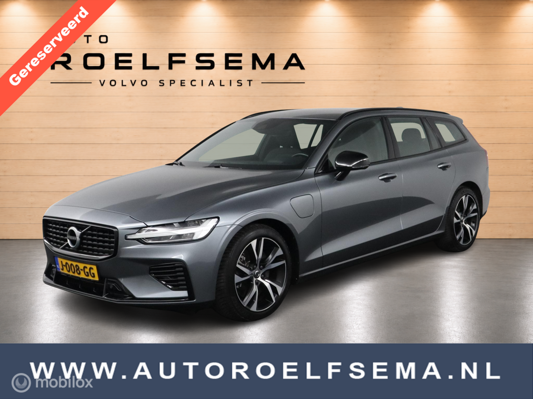 Volvo V60 2.0 T6 Recharge AWD R-Design | BLISS | Adaptive Cruise | Camera | Harman Kardon | Trekhaak 2020 - voorkant