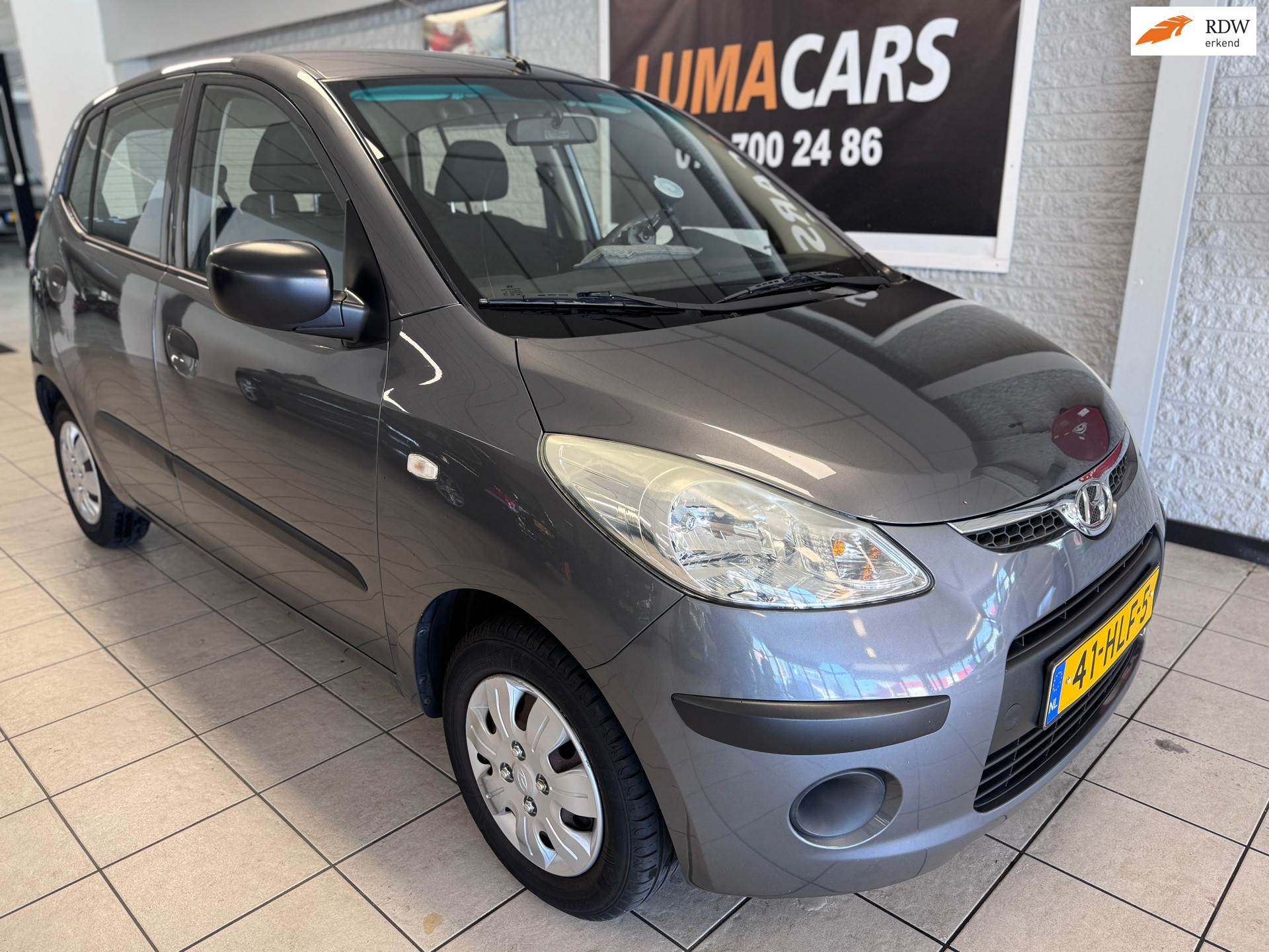 Hyundai I 10 1.1 Active | Airco | Nieuwe APK | 5 deurs | 2009 - voorkant