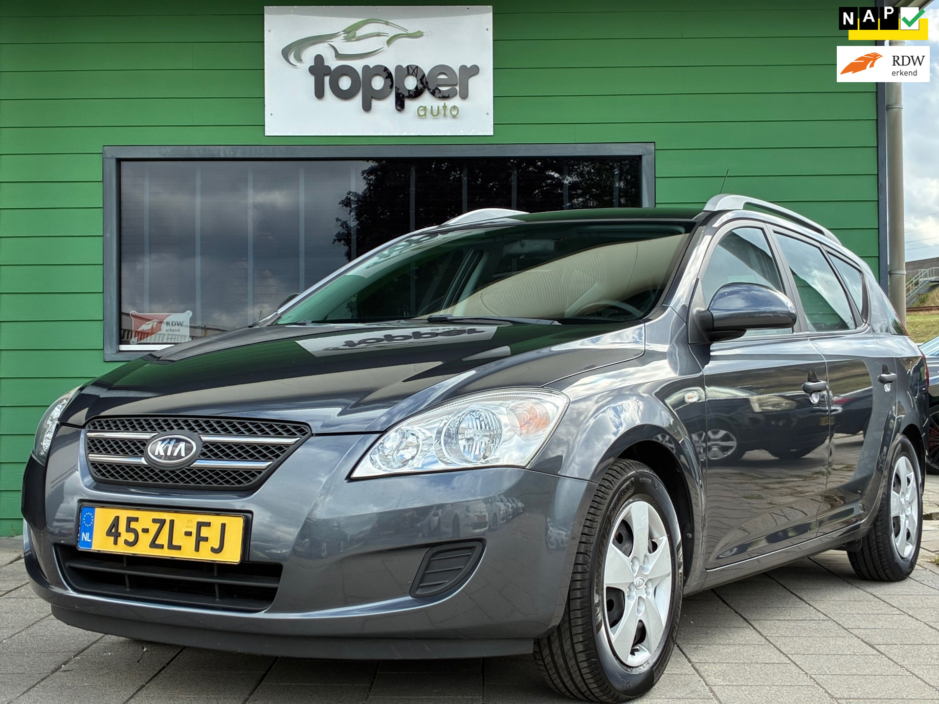 Kia Cee D 1.4 X-tra|2e Eigenaar|Trekhaak|Airco|Elektr.ramen|Nieuwe APK|NAP| 2008 - voorkant