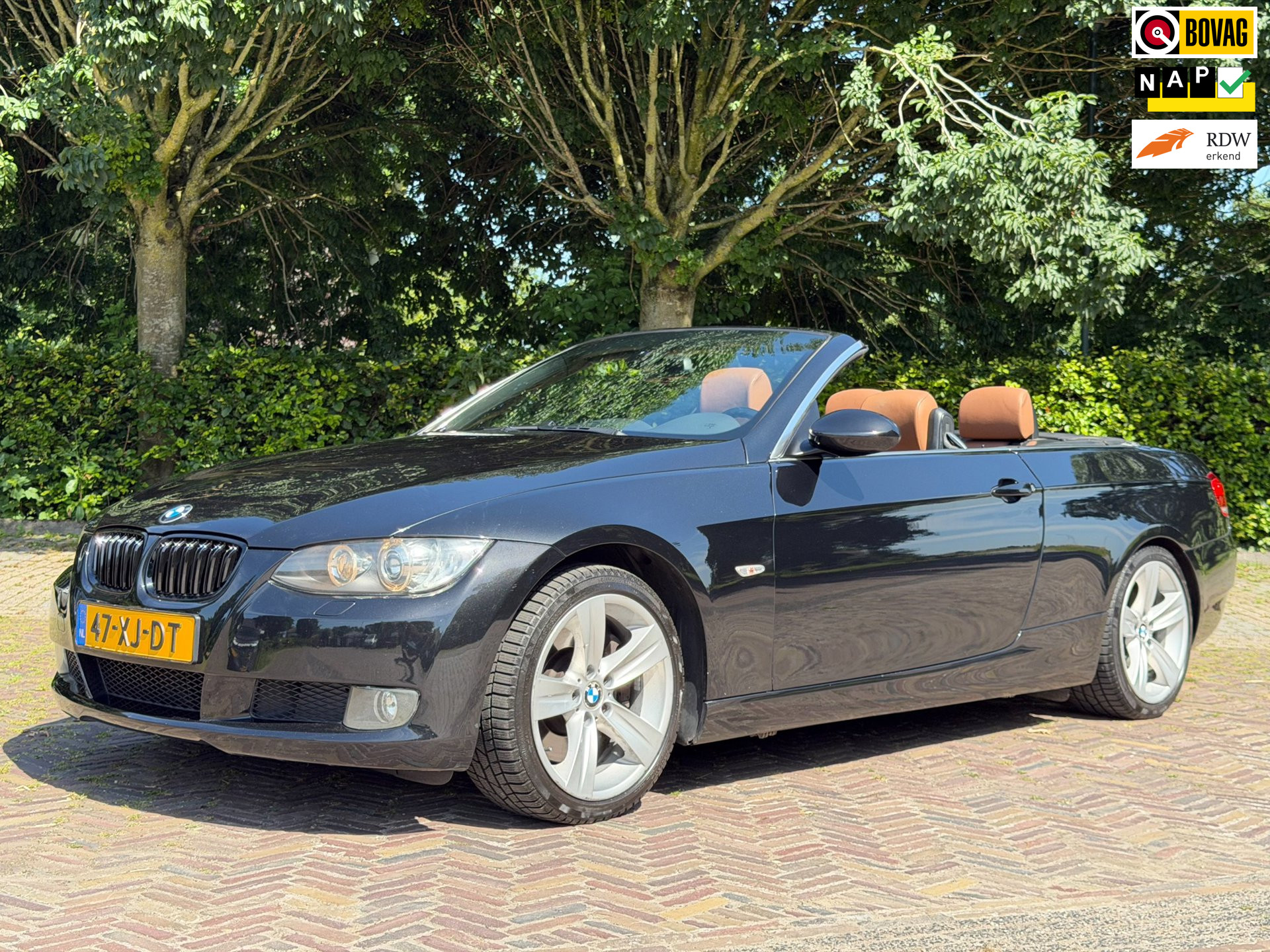 BMW 3er Reihe 330d 6 cilinder High Executive, goed werkende kap 2007 - voorkant
