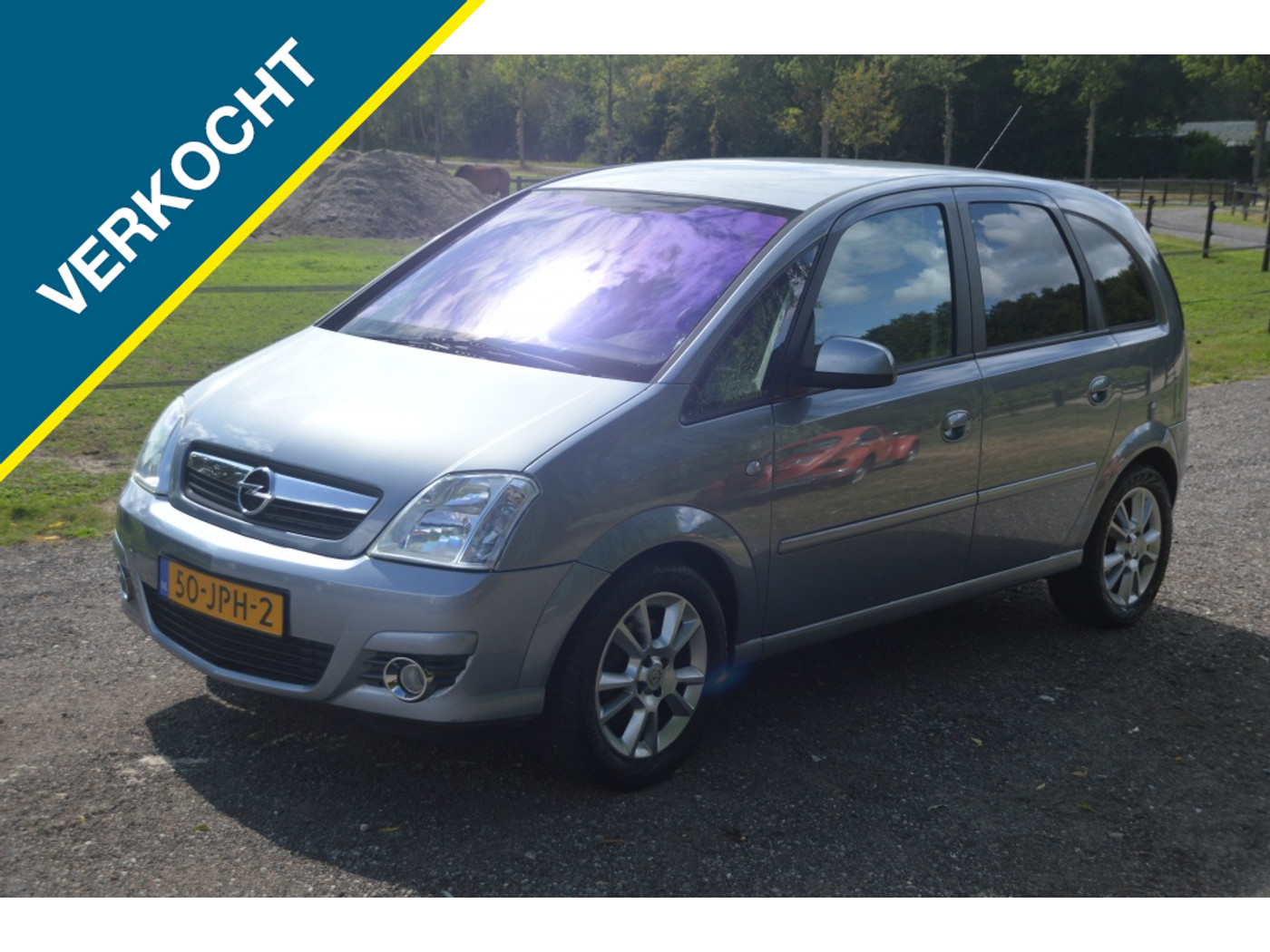 Opel Meriva-a 1.6-16V Cosmo Clima Cruise PDC 137.000 km 2009 - voorkant