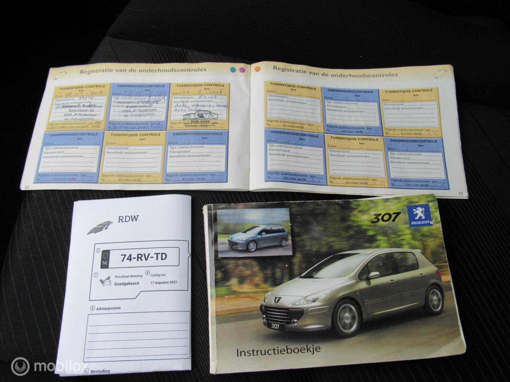 Foto van Peugeot 307