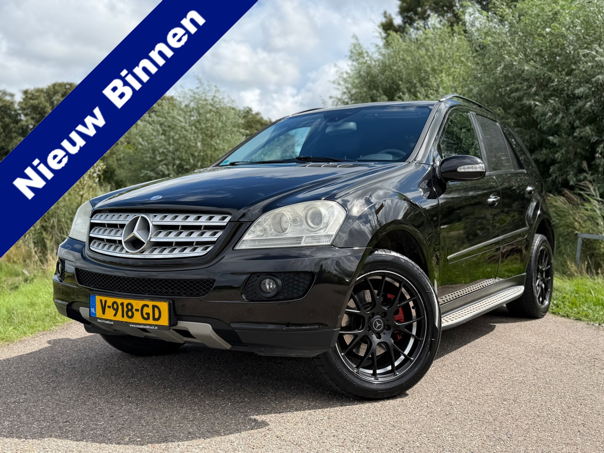 Mercedes-Benz ML 280 CDI 4Matic 280 CDI / Automaat / Stoelverwarming / Schuif-Kanteldak / Trekhaak / Half leder / 2006 - voorkant