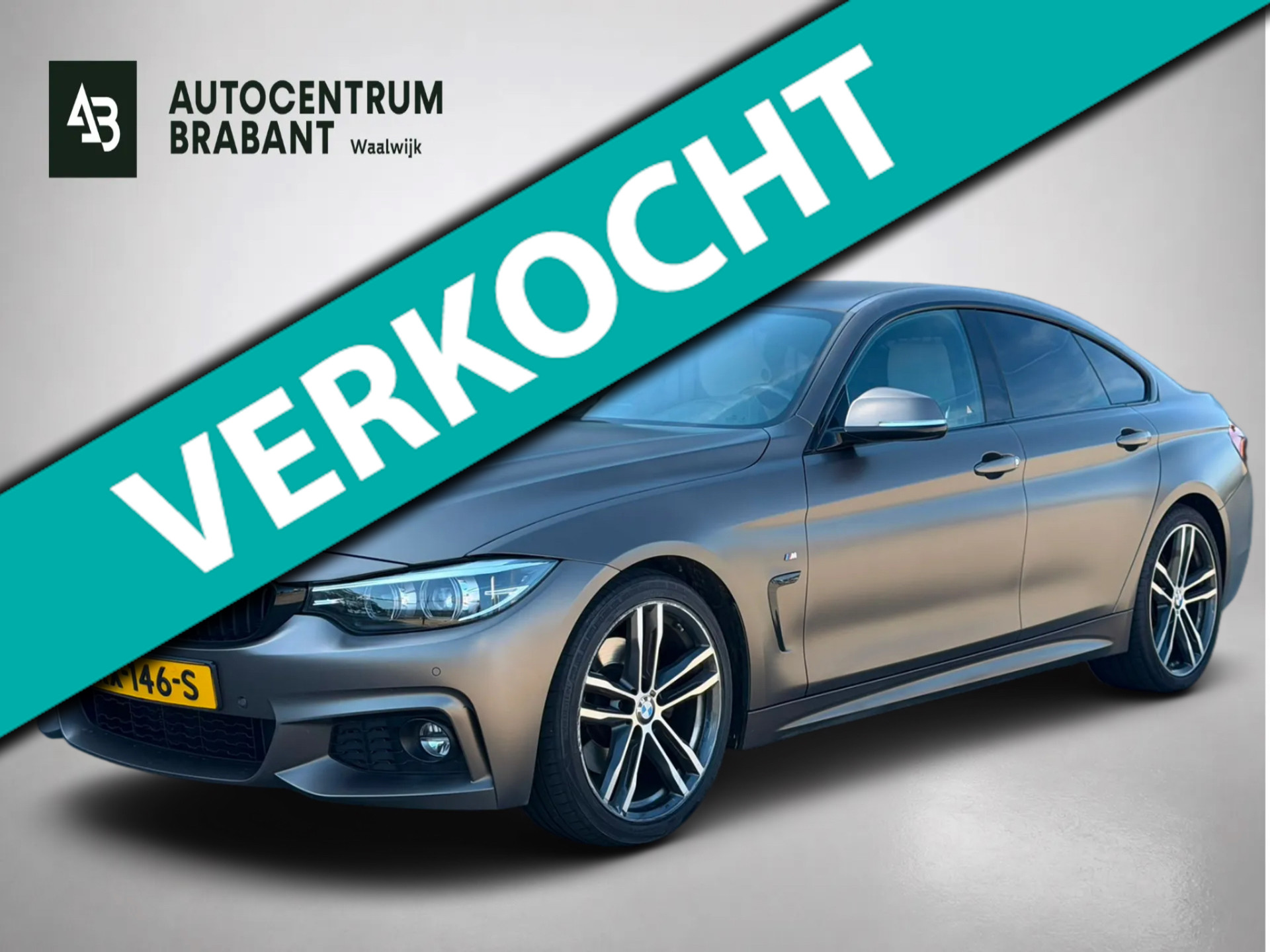 BMW 430i 430i High Executive M-sport(NL-auto, Dealer OnderH, Navi, StoelV, Climate Con, Leder, Etc) 2018 - voorkant