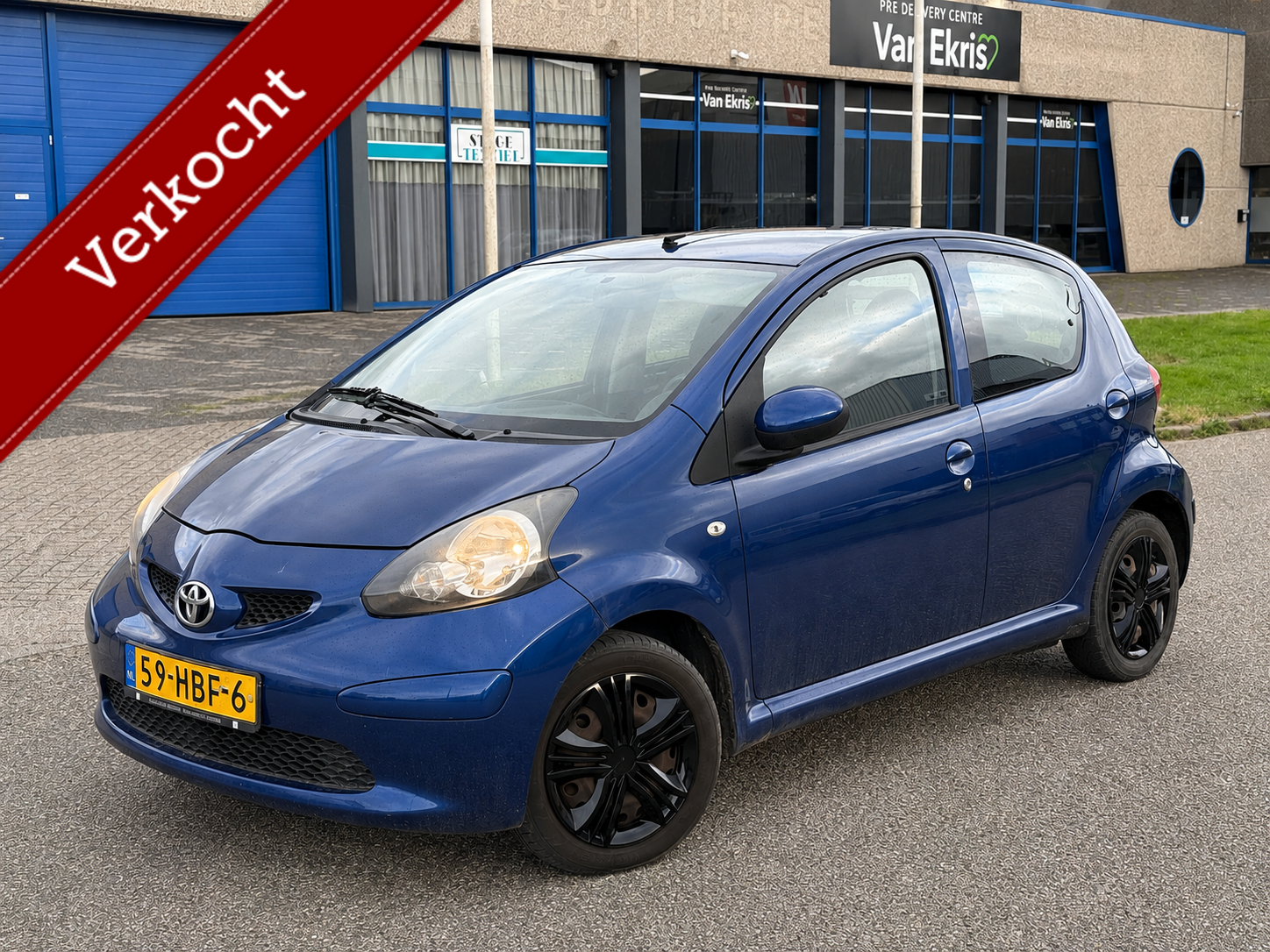 Toyota Toyota Aygo 1.0-12V 5-DRS IJskoude Airco Elek pakket 2008 - voorkant