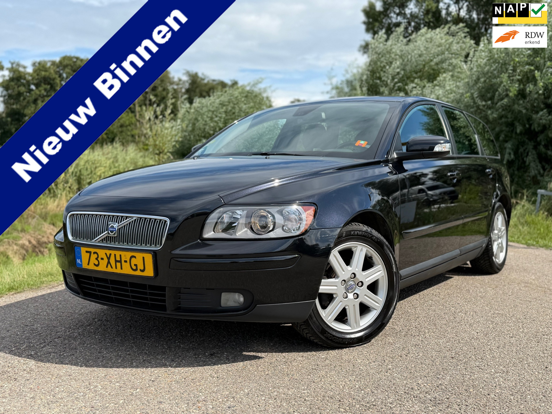 Volvo V50 2.0 Edition II / Airco / Cruise Control / Trekhaak 2007 - voorkant
