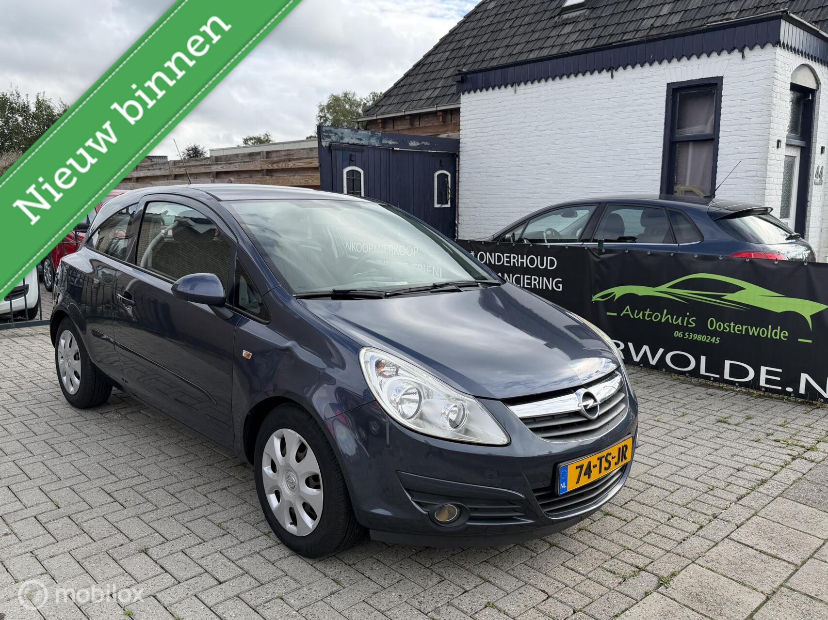 Opel Corsa 1.2-16V | airco | cruise | deukje | lange apk ! 2007 - voorkant