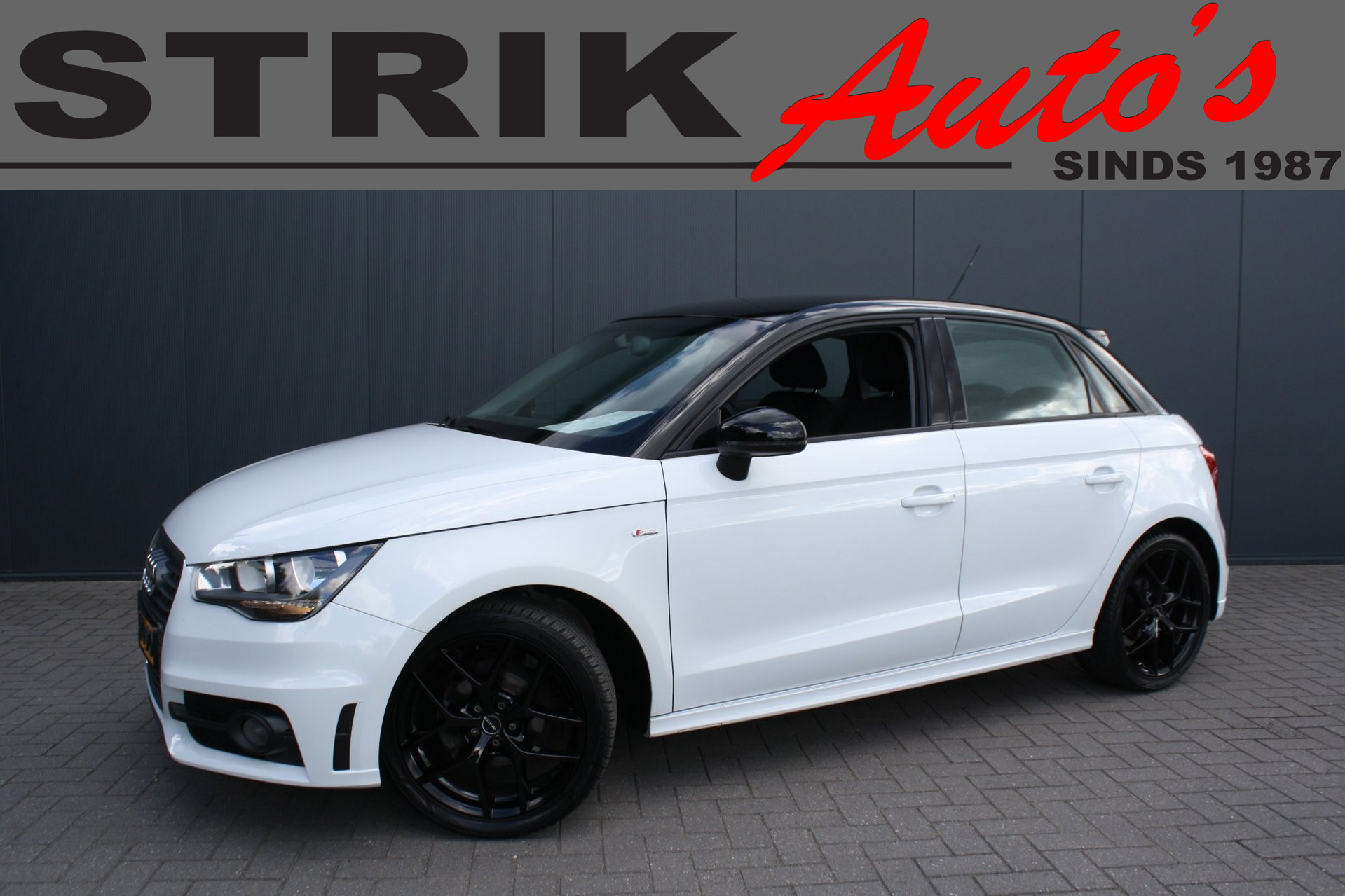 Audi A1 Sportback 1.2 TFSI Admired S-Line - NAVIGATIE  PAKKET 2 - 17" VELGEN 2013 - voorkant