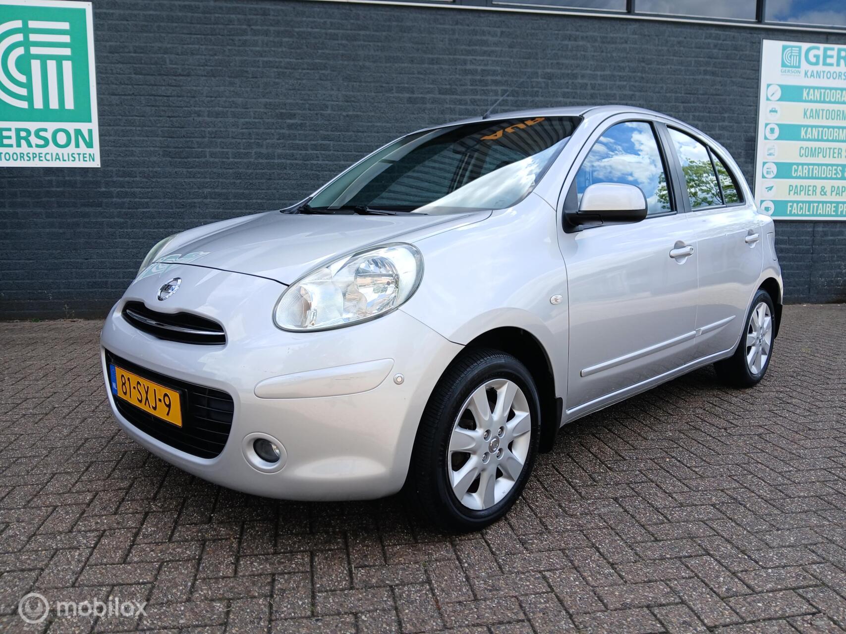 Nissan Nissan Micra 1.2 Connect Edition AUTOMAAT|AIRCO|5-DEURS 2012 - voorkant