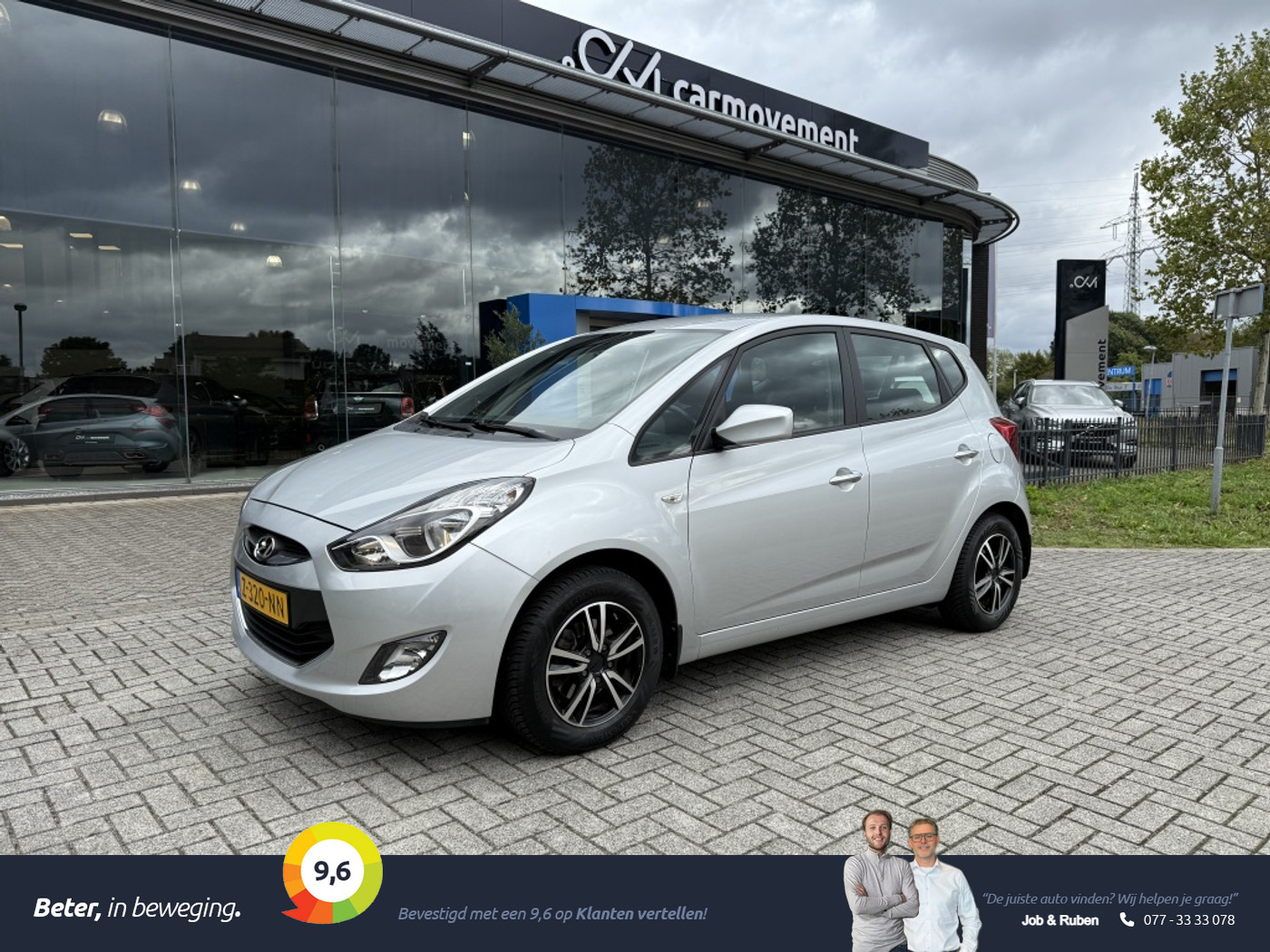 Hyundai Ix20 1.4i i-Motion | Hoge instap | Airco | 66dkm! | Trekhaak 2015 - voorkant