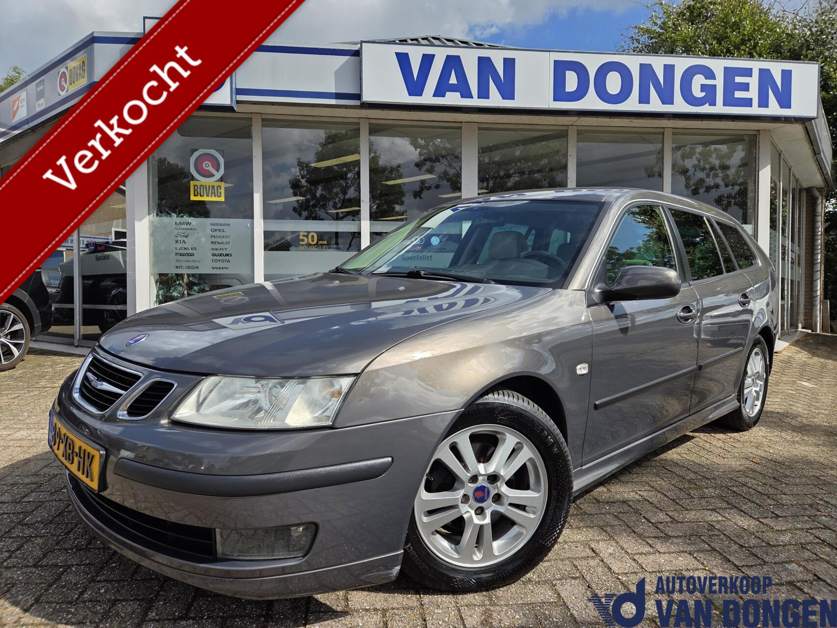 Saab Saab 9-3 1.8t Linear | Automaat / Trekhaak | Hirsch 195PK | NL-Auto 2007 - voorkant