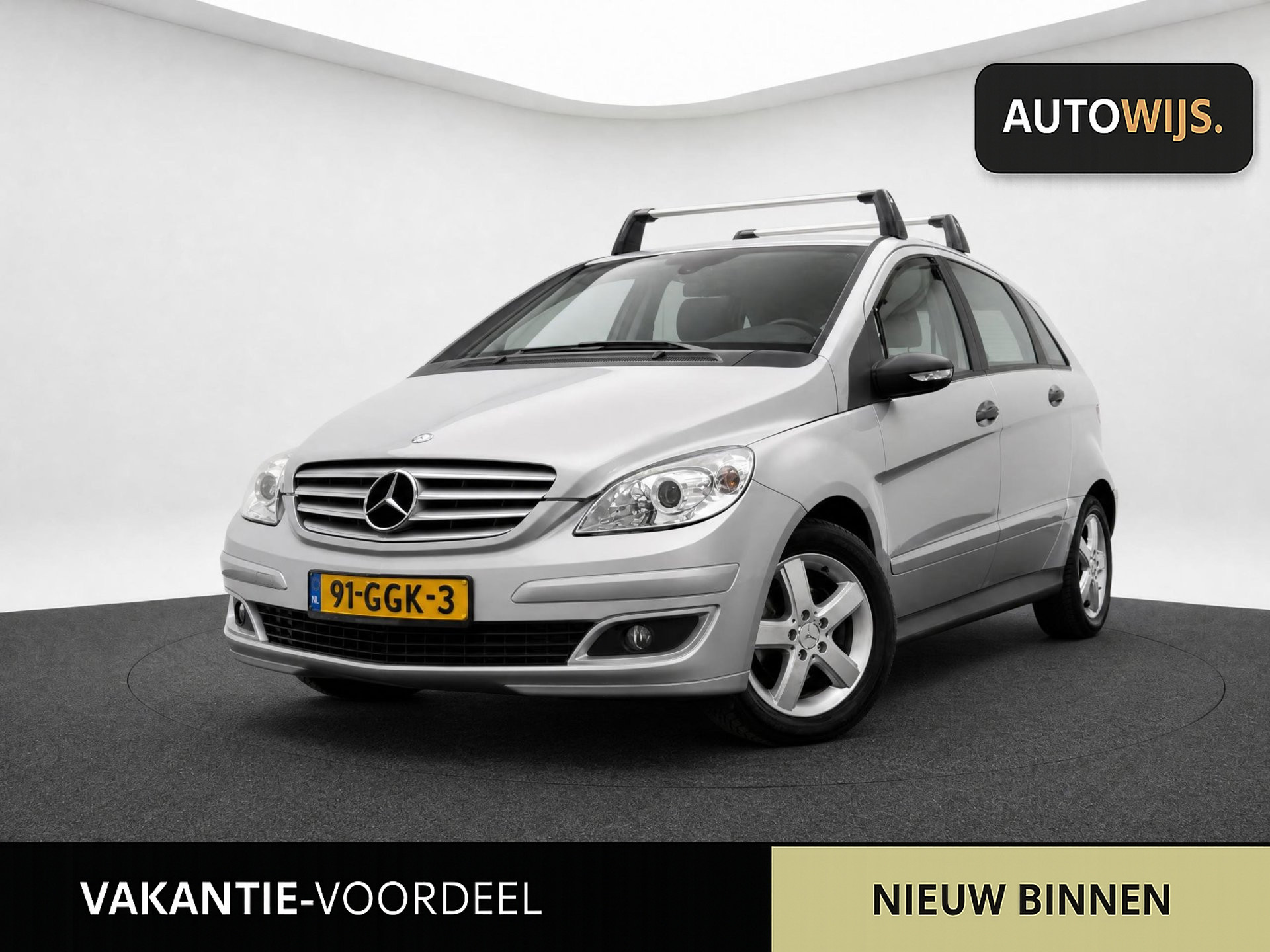 Mercedes-Benz B 170 170|NL AUTO|AUT|CRUISE|XENON|TREKHAAK|GOED ONDERHOUDEN 2008 - voorkant