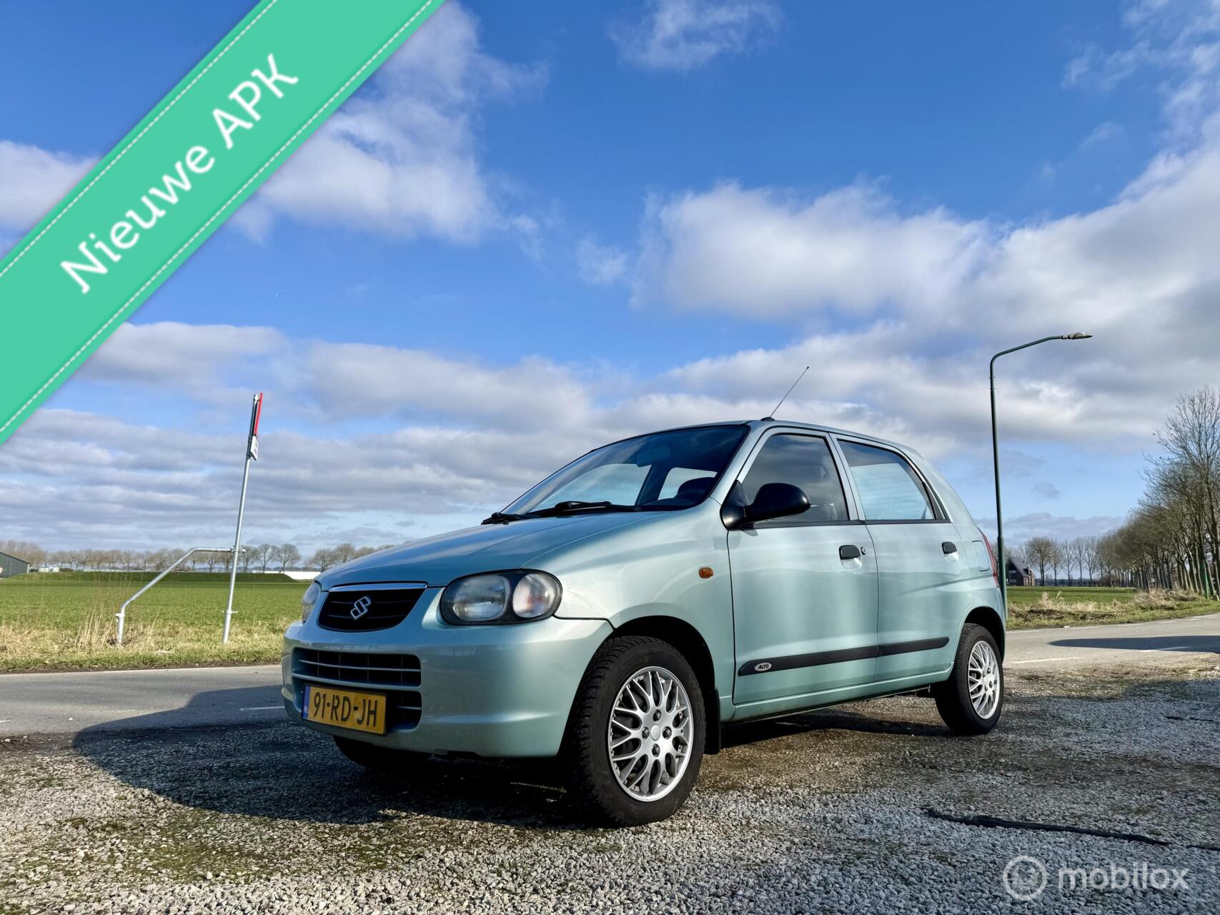 Suzuki Alto 1.1 GX Spirit, BJ 2005, Lage km, APK Maart 2027 2005 - voorkant