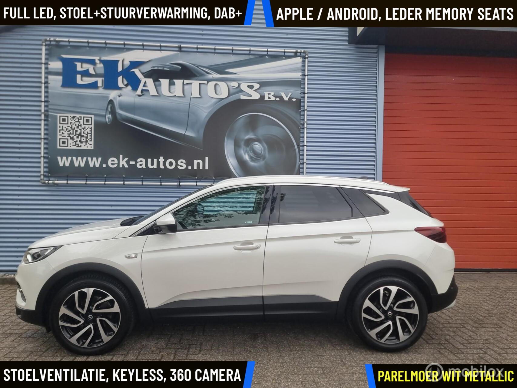 Opel Grandland X 1.2 Turbo Innovation Luxe. Zeer compleet ! 2017 - voorkant
