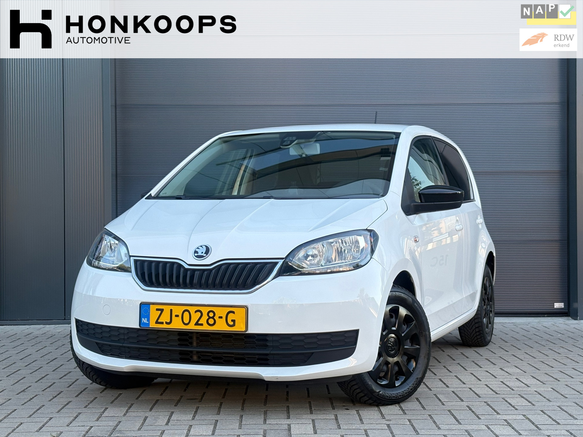 Skoda Citigo 1.0 G-TEC Ambition - Cruise control - Airco - Bluetooth 2019 - voorkant