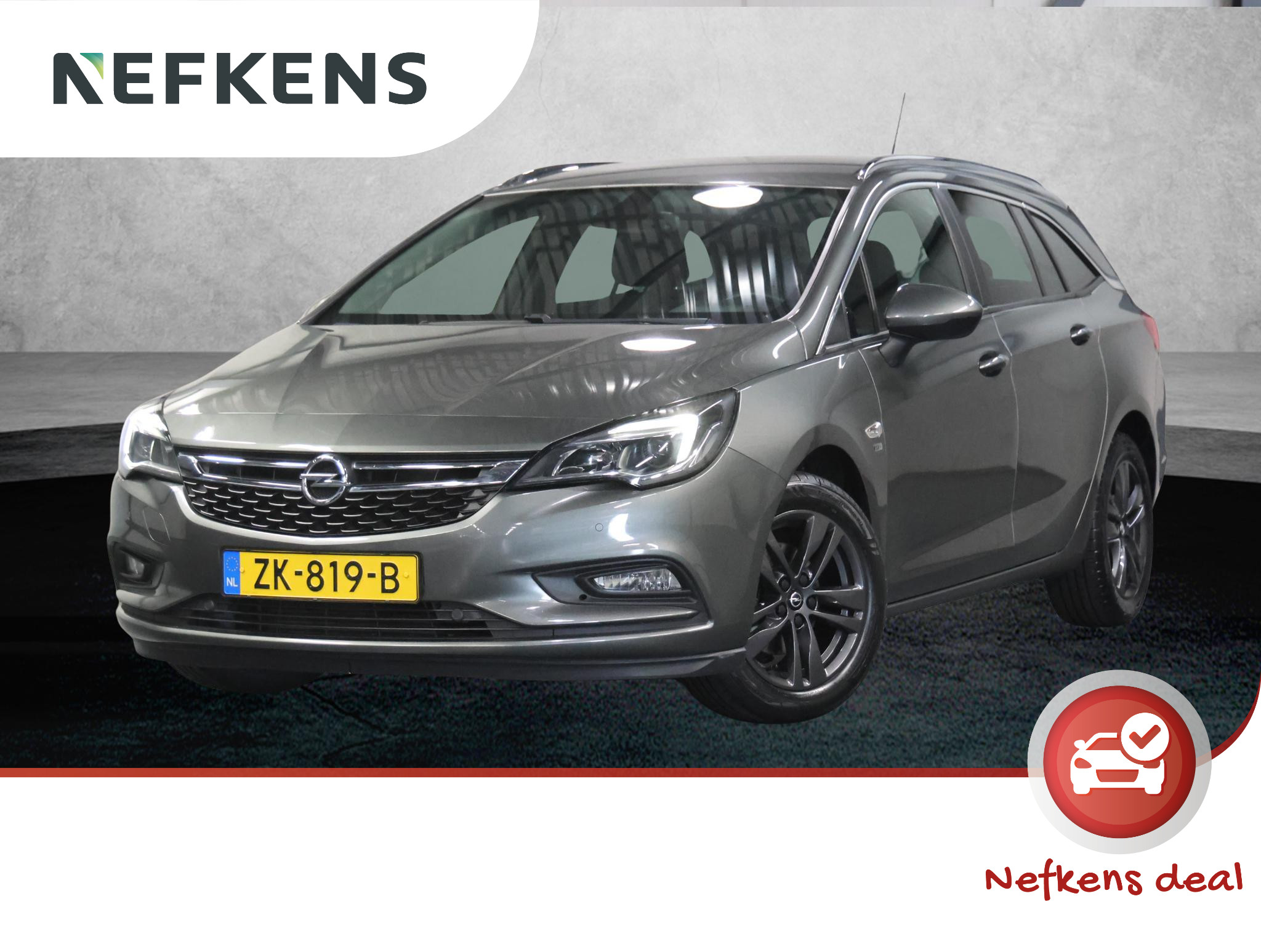 Opel Astra Sports Tourer 105PK 120 Jaar Edition 2019 - voorkant
