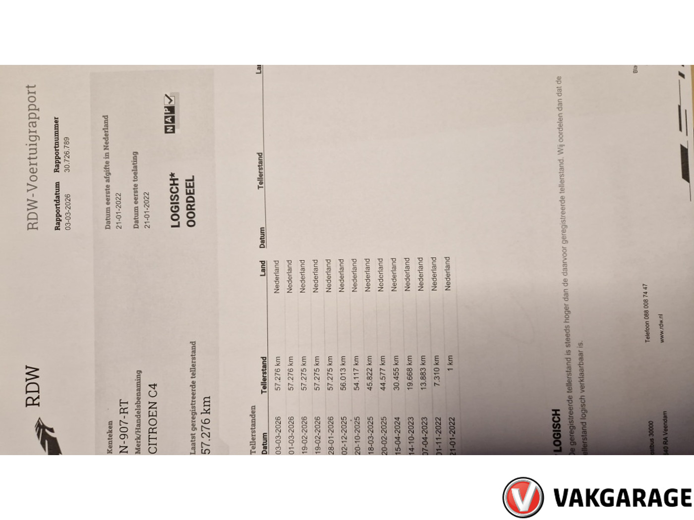 Foto van Citroen C4