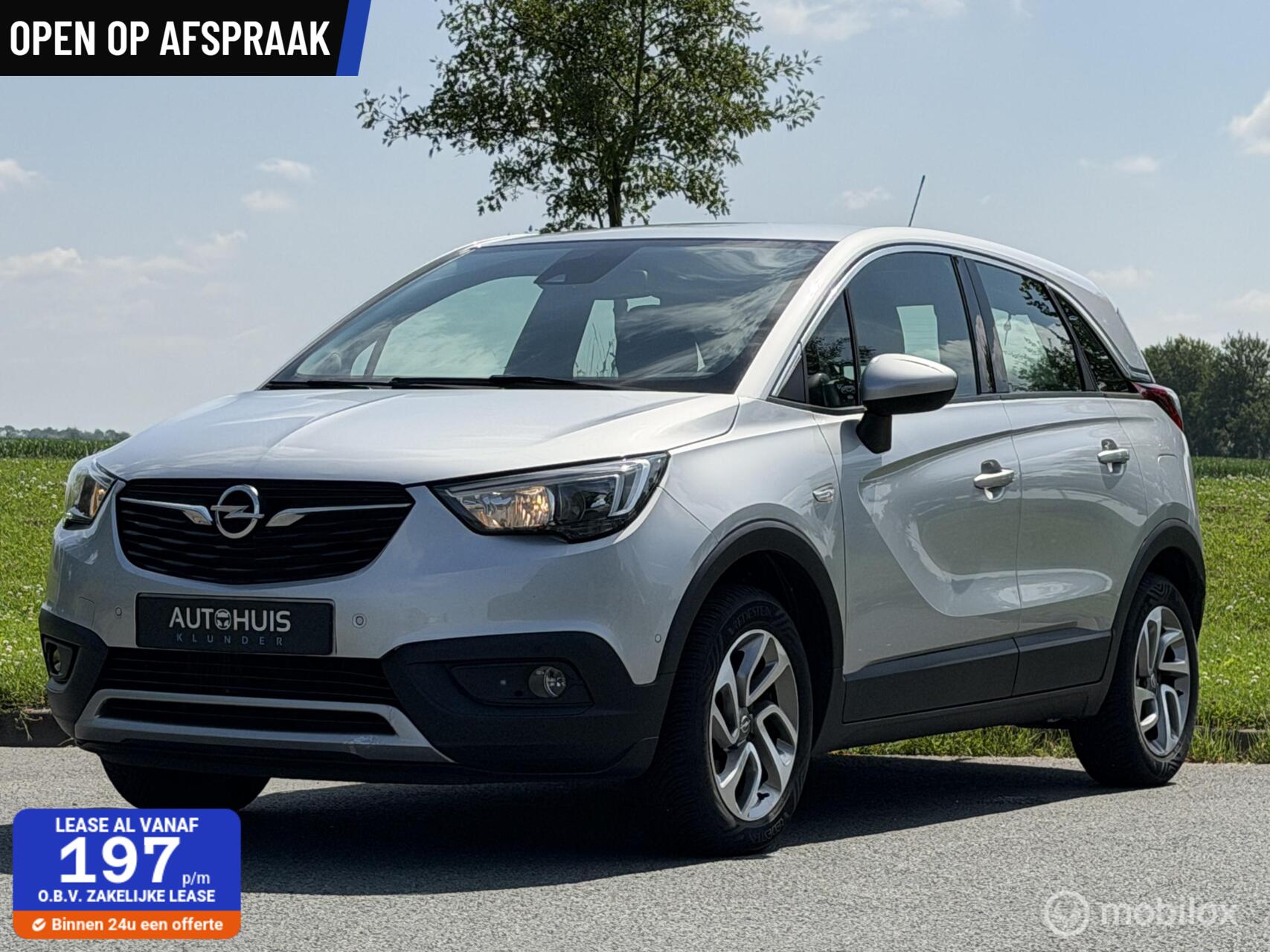 Opel Crossland X 1.2 Turbo *stuur en stoelverwarming* 2018 - voorkant