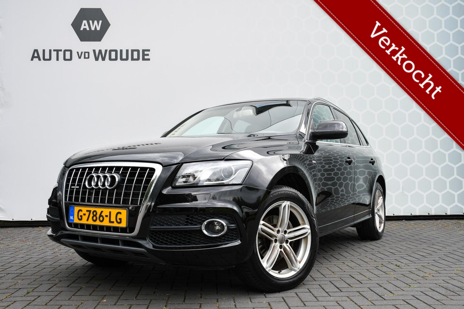 Audi Audi Q5 3.2 FSI quattro S-line Pano Trekhaak Camera Stoelverwarming 2012 - voorkant