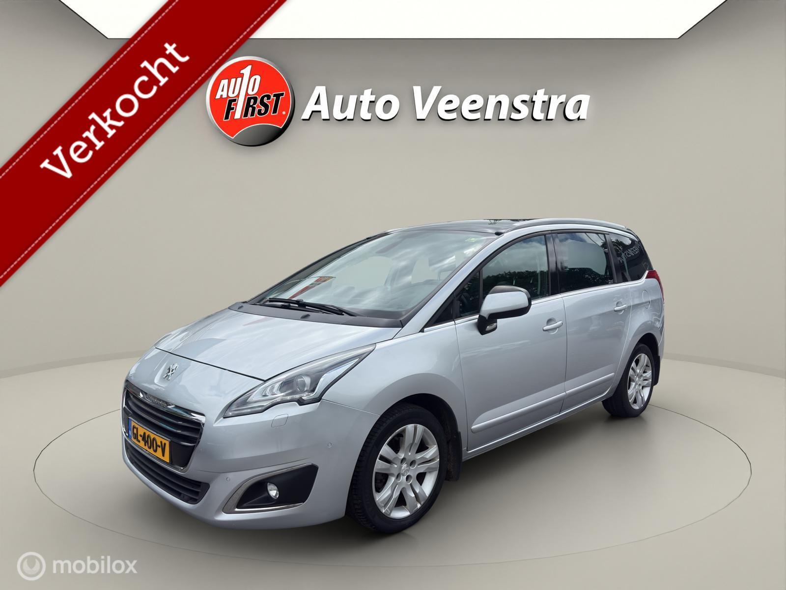 Peugeot 5008 1.6 THP Active 5p.|AUTOMAAT|LUXE|LEER|STOELVERW. 2015 - voorkant