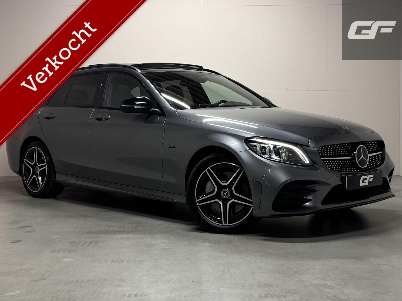 Mercedes-Benz C 300 E 300e AMG Pano Leer 360° Trekh. NAP 2020 - voorkant