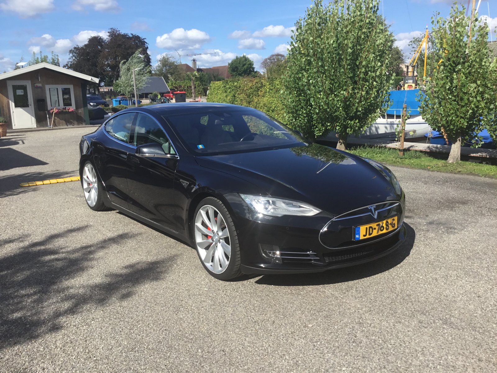 Inspectiefoto van Tesla Model S