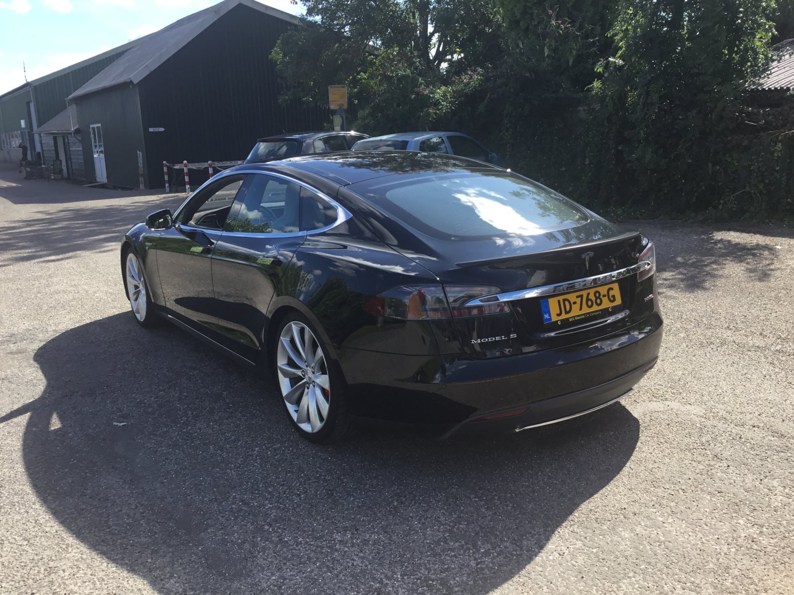 Inspectiefoto van Tesla Model S