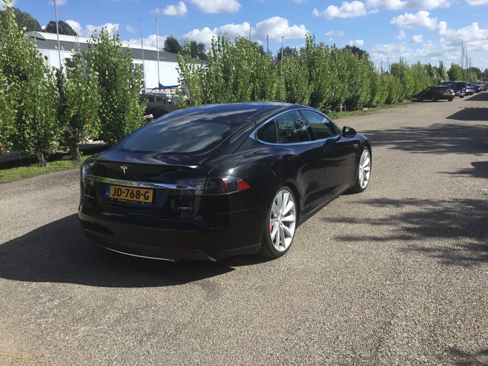 Inspectiefoto van Tesla Model S