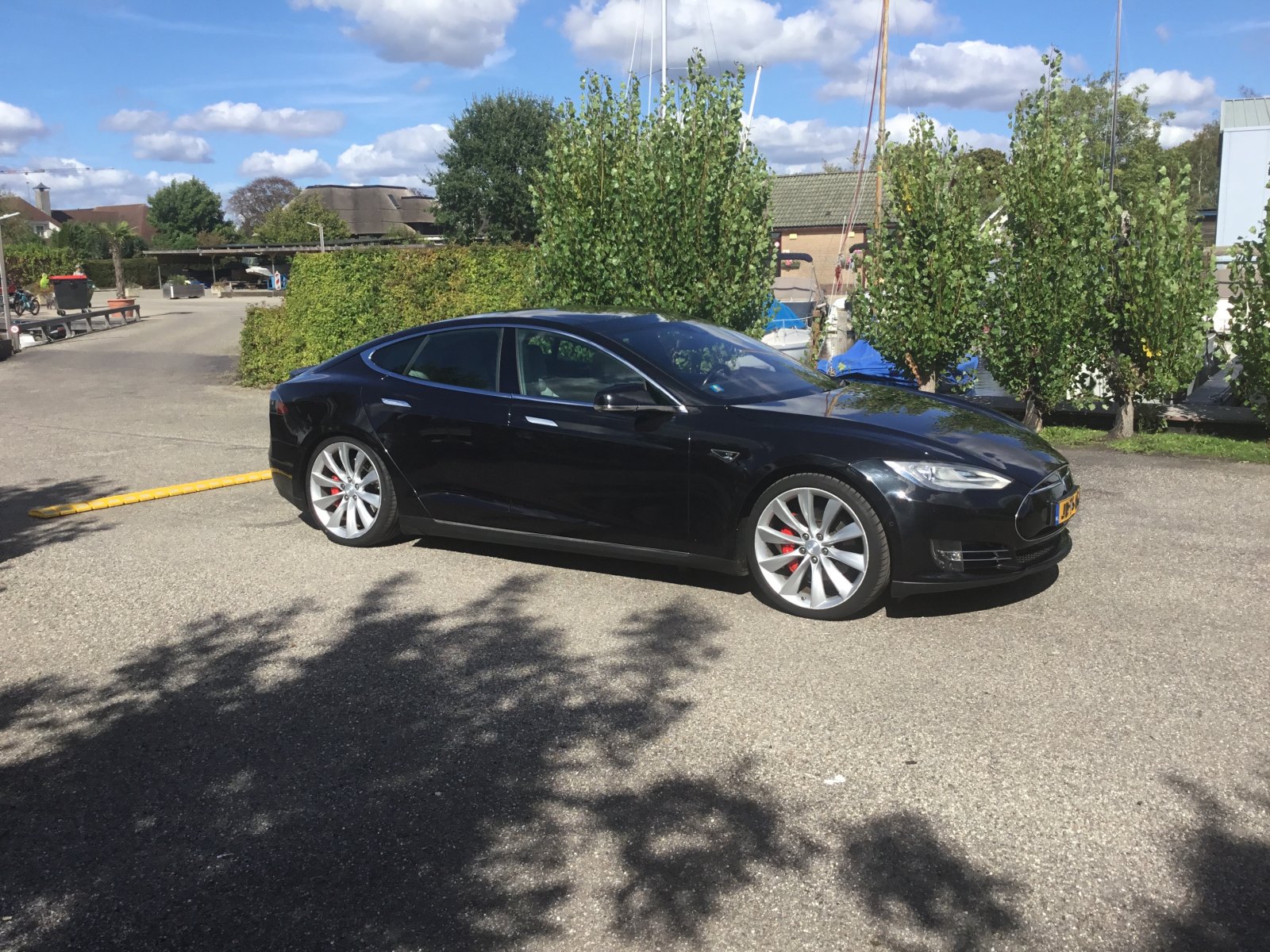 Inspectiefoto van Tesla Model S
