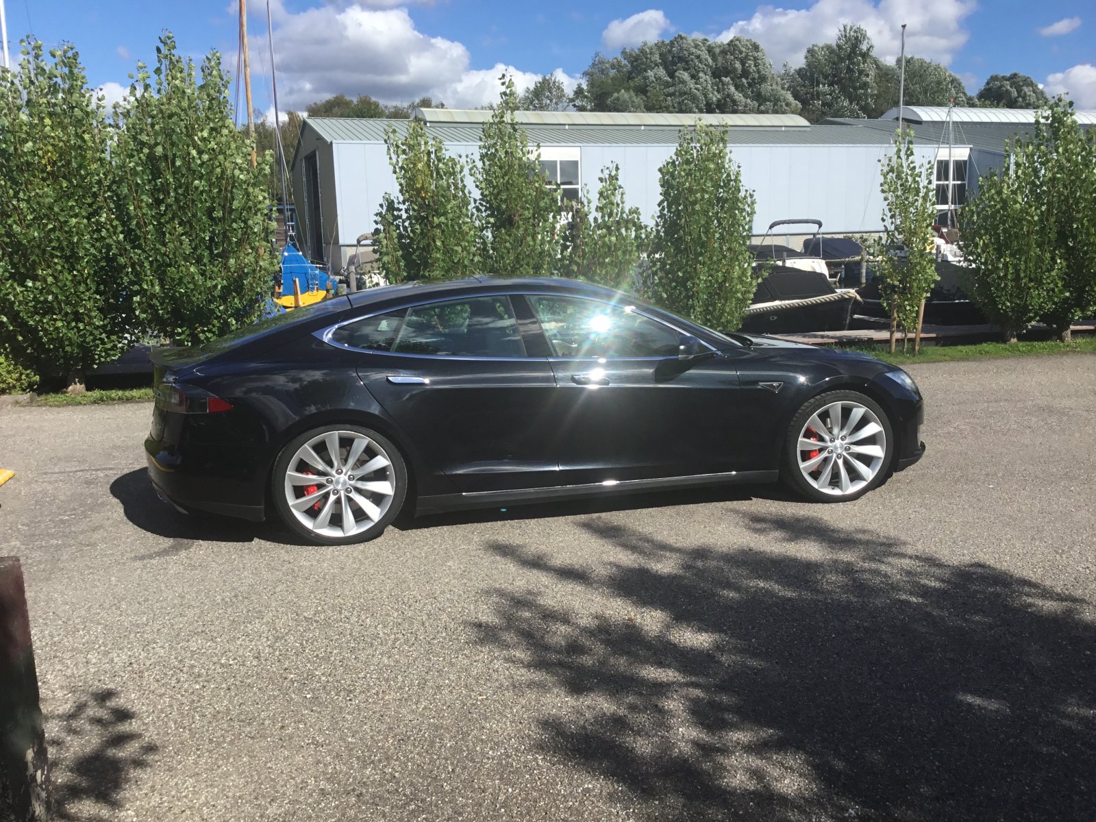 Inspectiefoto van Tesla Model S