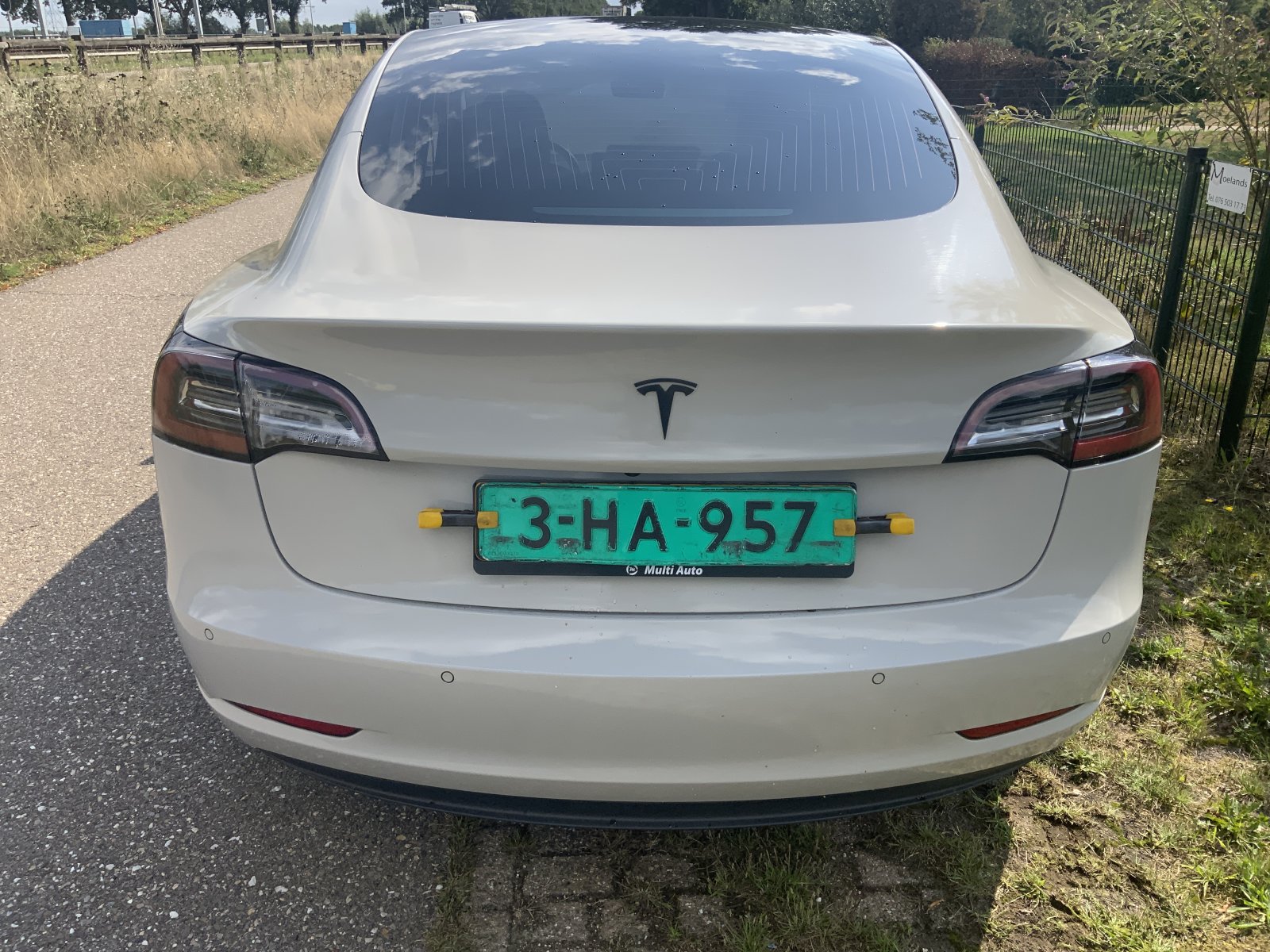 Inspectiefoto van Tesla Model 3