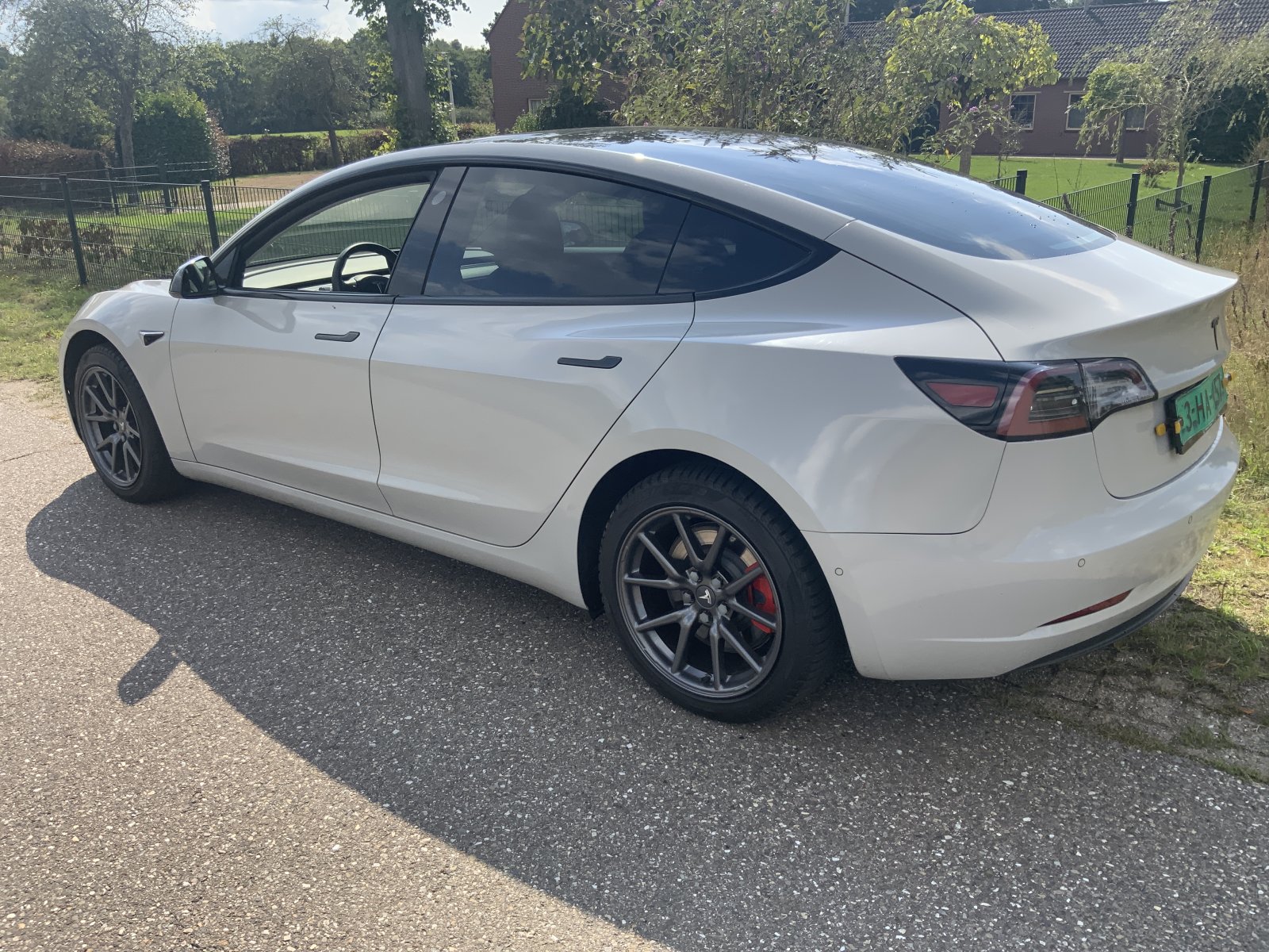 Inspectiefoto van Tesla Model 3