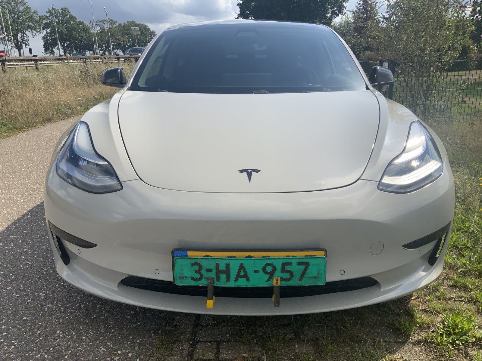 Inspectiefoto van Tesla Model 3