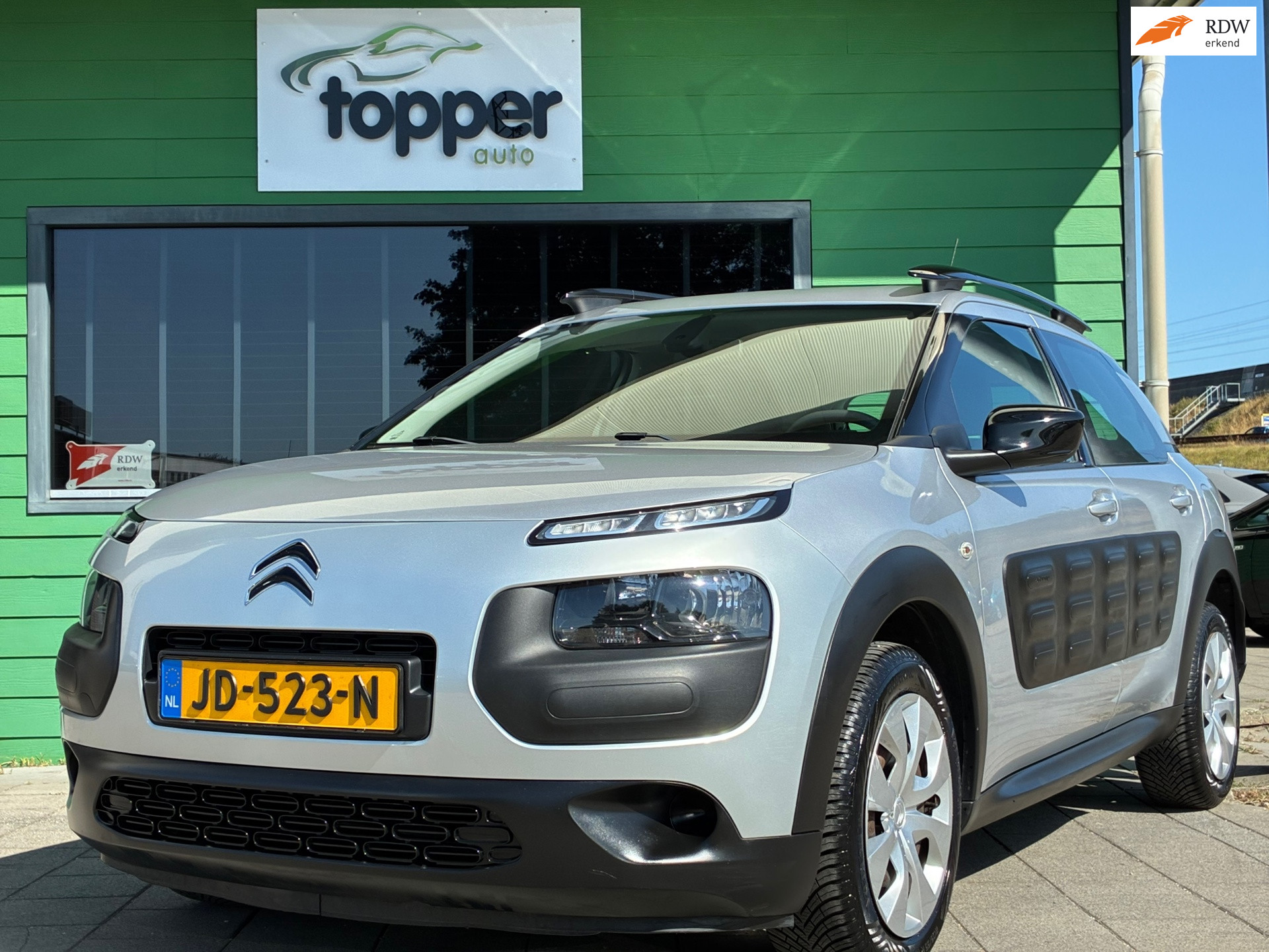 Citroen C4 Cactus 1.2 PureTech Business|2e Eigenaar|D-riem v.v.|Camera|CruiseControl|Climatronic|Trekhaak| 2015 - voorkant