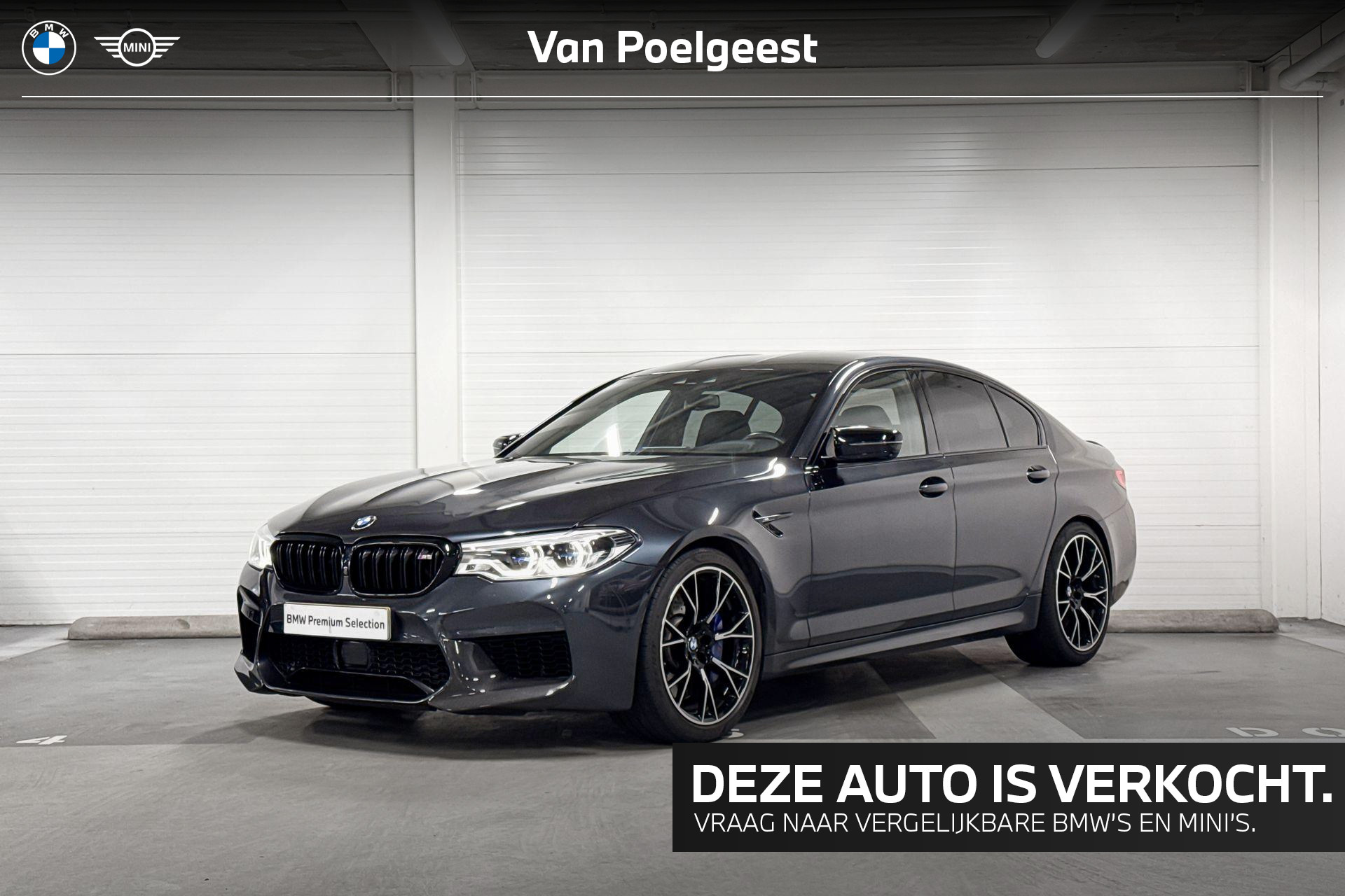 BMW M5 Competition M5 2020 - voorkant