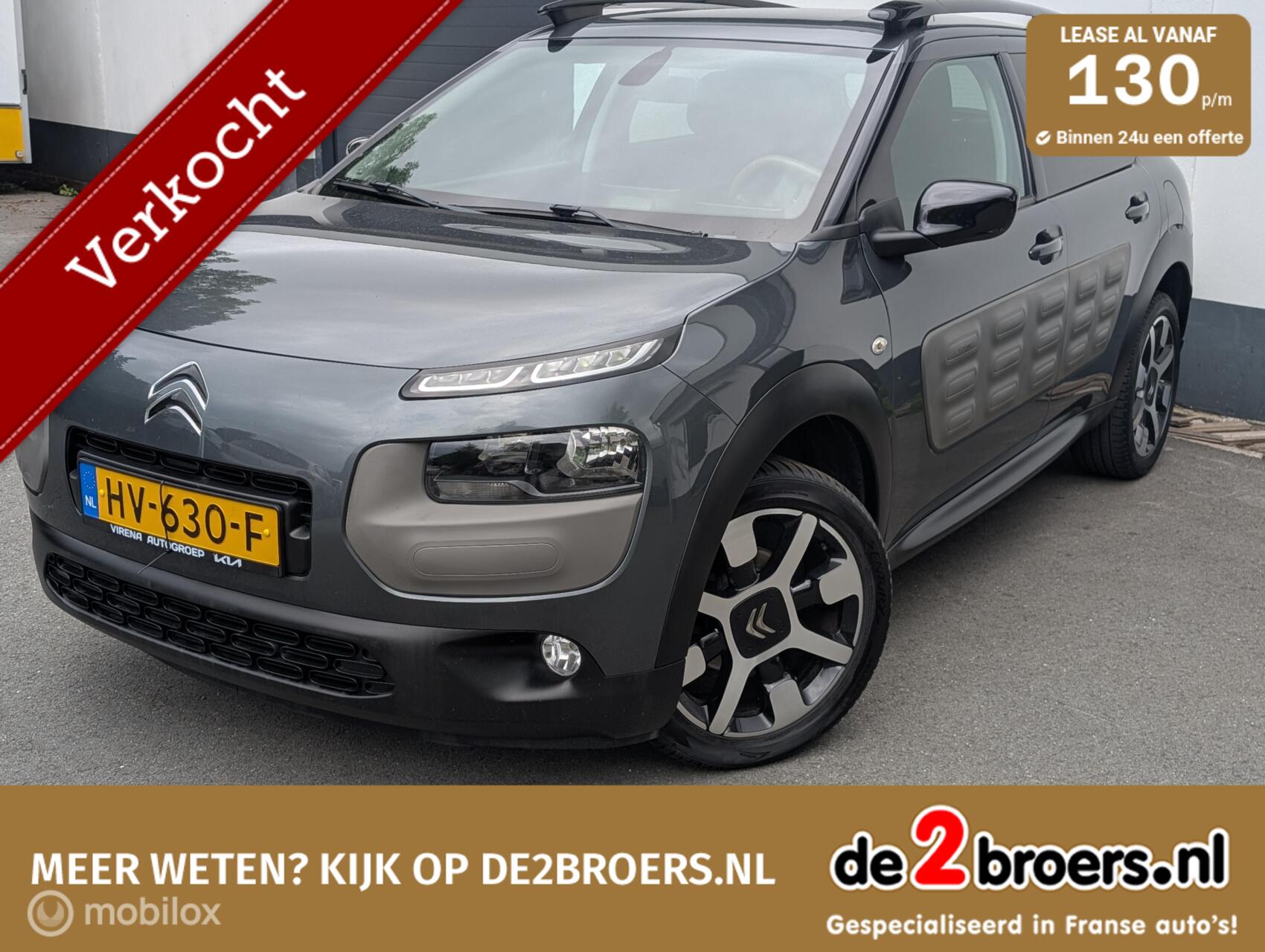 Citroen C4 Cactus 1.2 PureTech Business Plus 2016 - voorkant