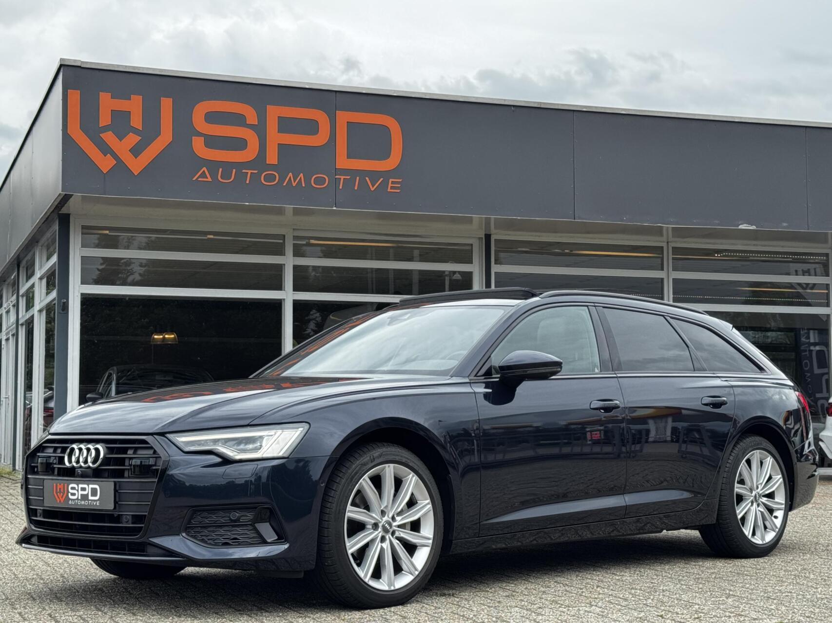 Audi A6 Avant 40TDI Sport|Matrix|Pano|Carpl|360cam|Trekh|B&O 2019 - voorkant