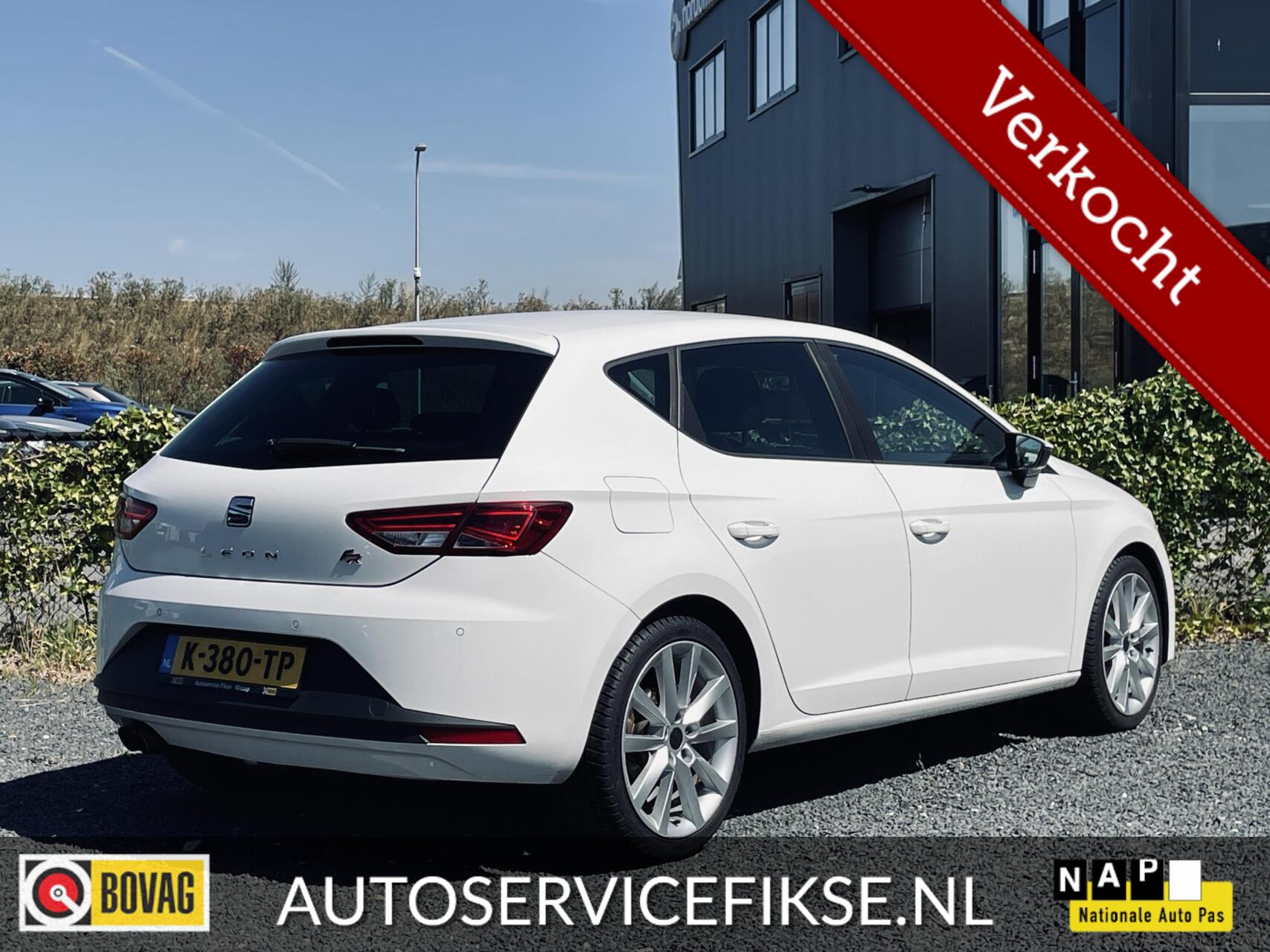 Seat Leon 1.4 TSI BUSINESS | LEER-STOF | 18 INCH | PDC A | 2013 - voorkant