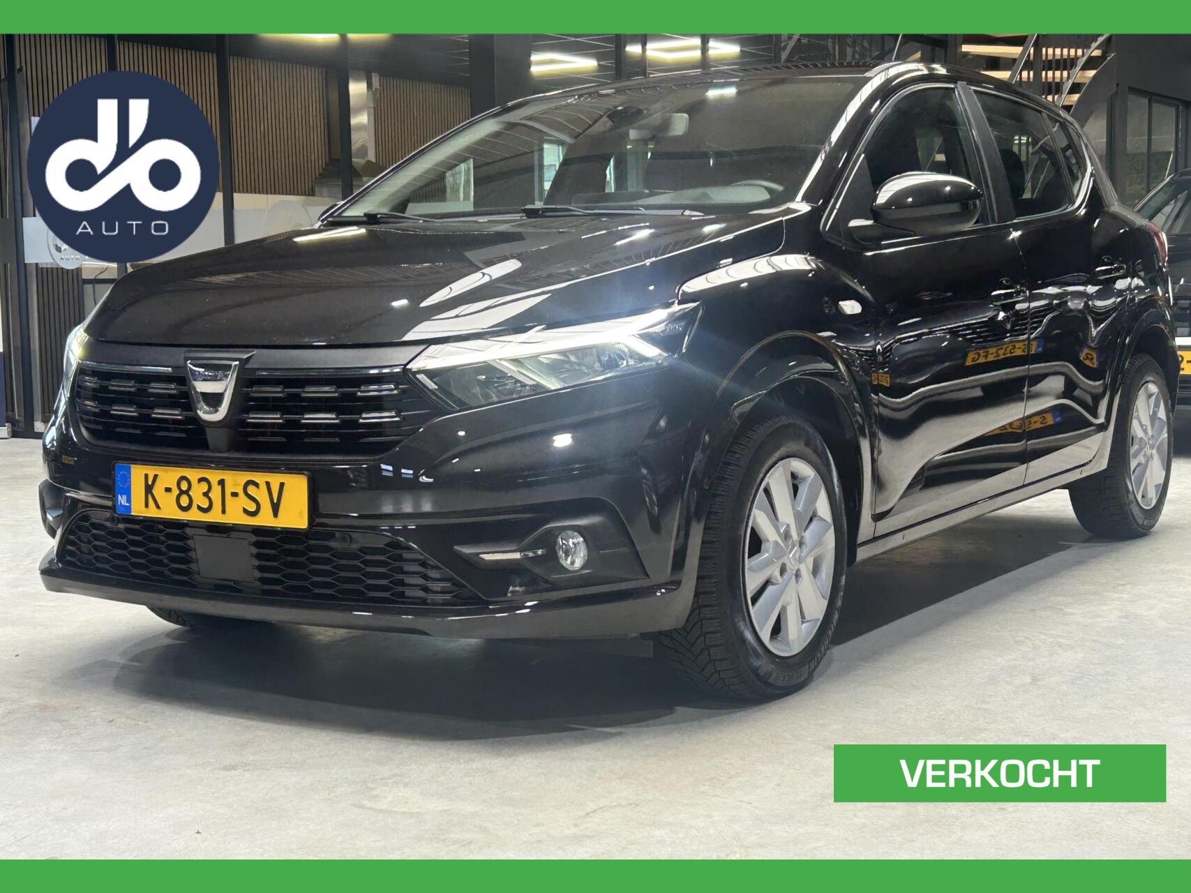 Dacia Sandero 1.0 TCe 90 Comfort NIEUW MODEL TREKHAAK I NAVI + CAMERA I AIRCO I ORG.NL + NAP 2021 - voorkant