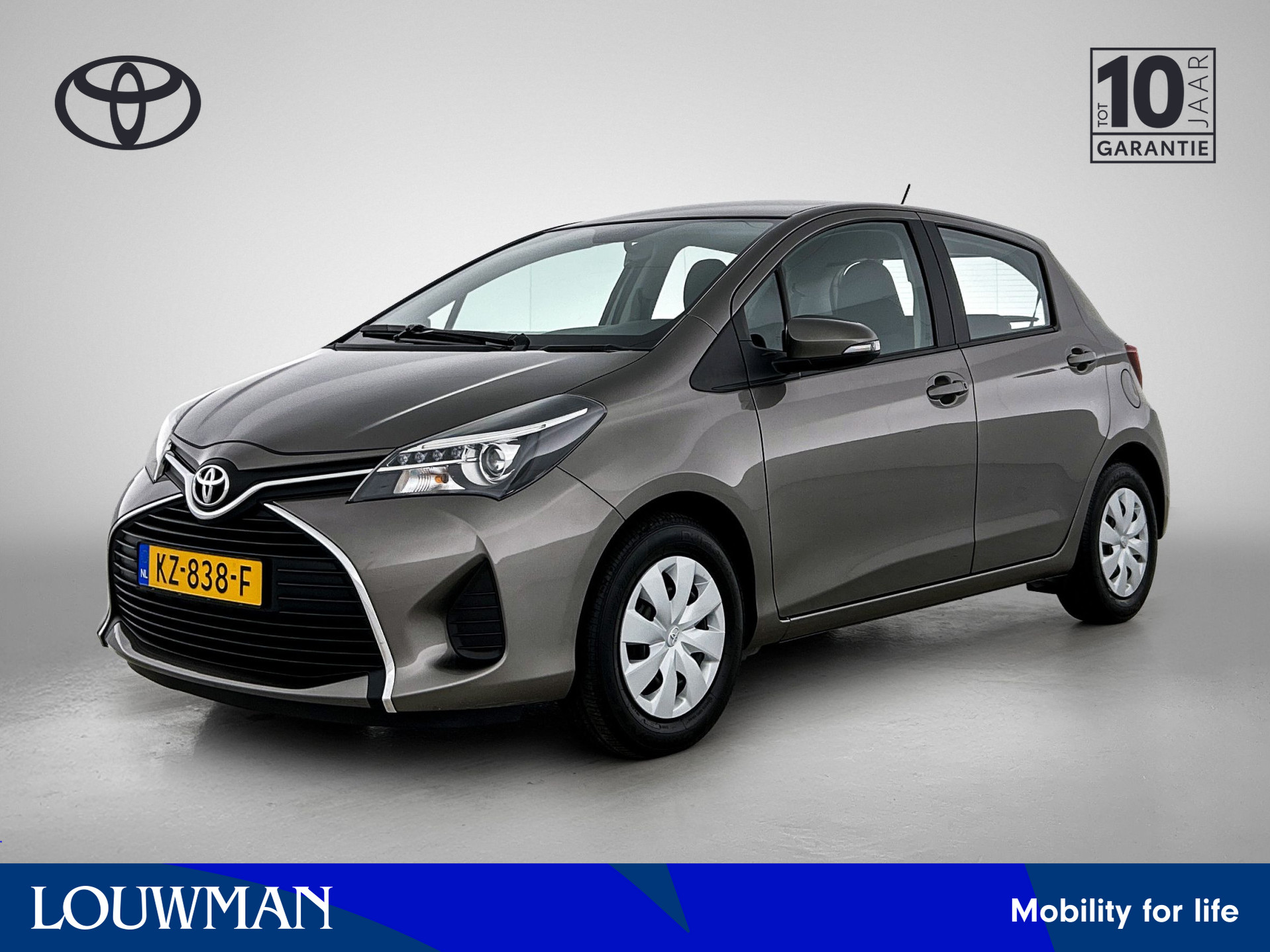Toyota Toyota Yaris 1.0 VVT-i Aspiration 2016 - voorkant
