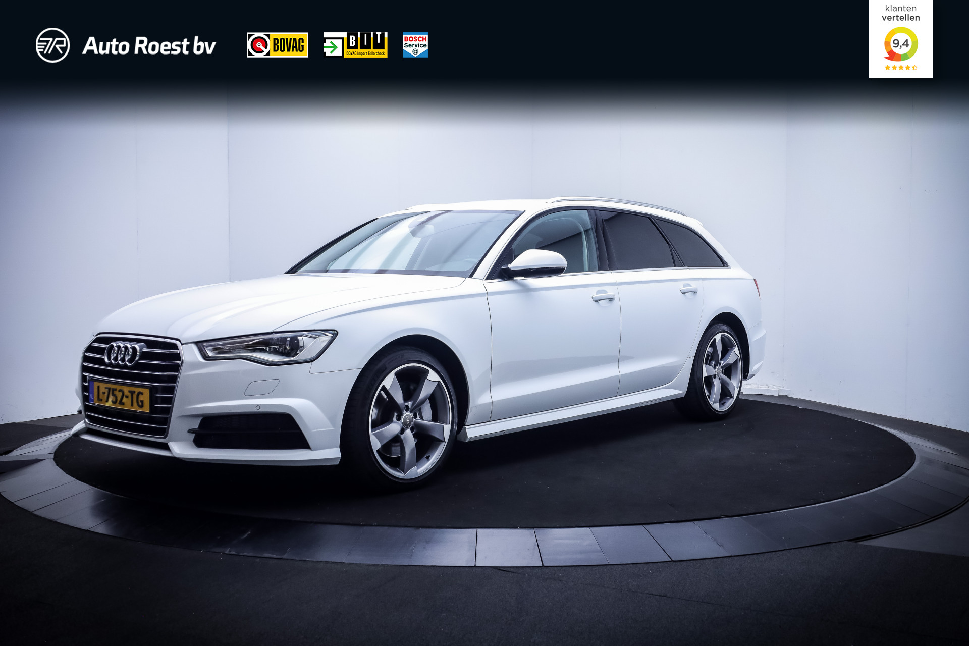 Audi A6 Avant 3.0 TDI S-Tr Sport Edition 2017 - voorkant