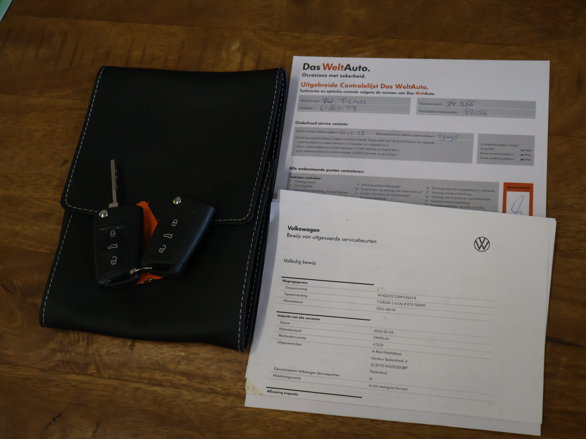 Foto van Volkswagen T-cross