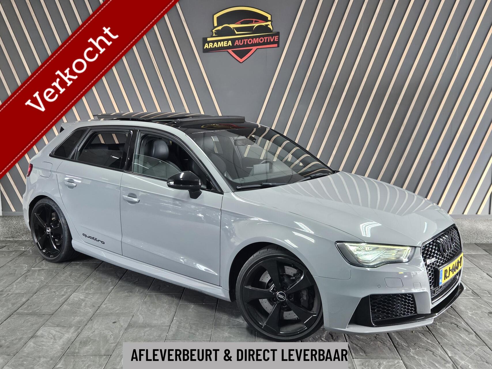 Audi Rs3 2.5 TFSI quattro 419pk|MILLTEK|PANO|VIRTUAL|CAMERA|19 INCH 2016 - voorkant