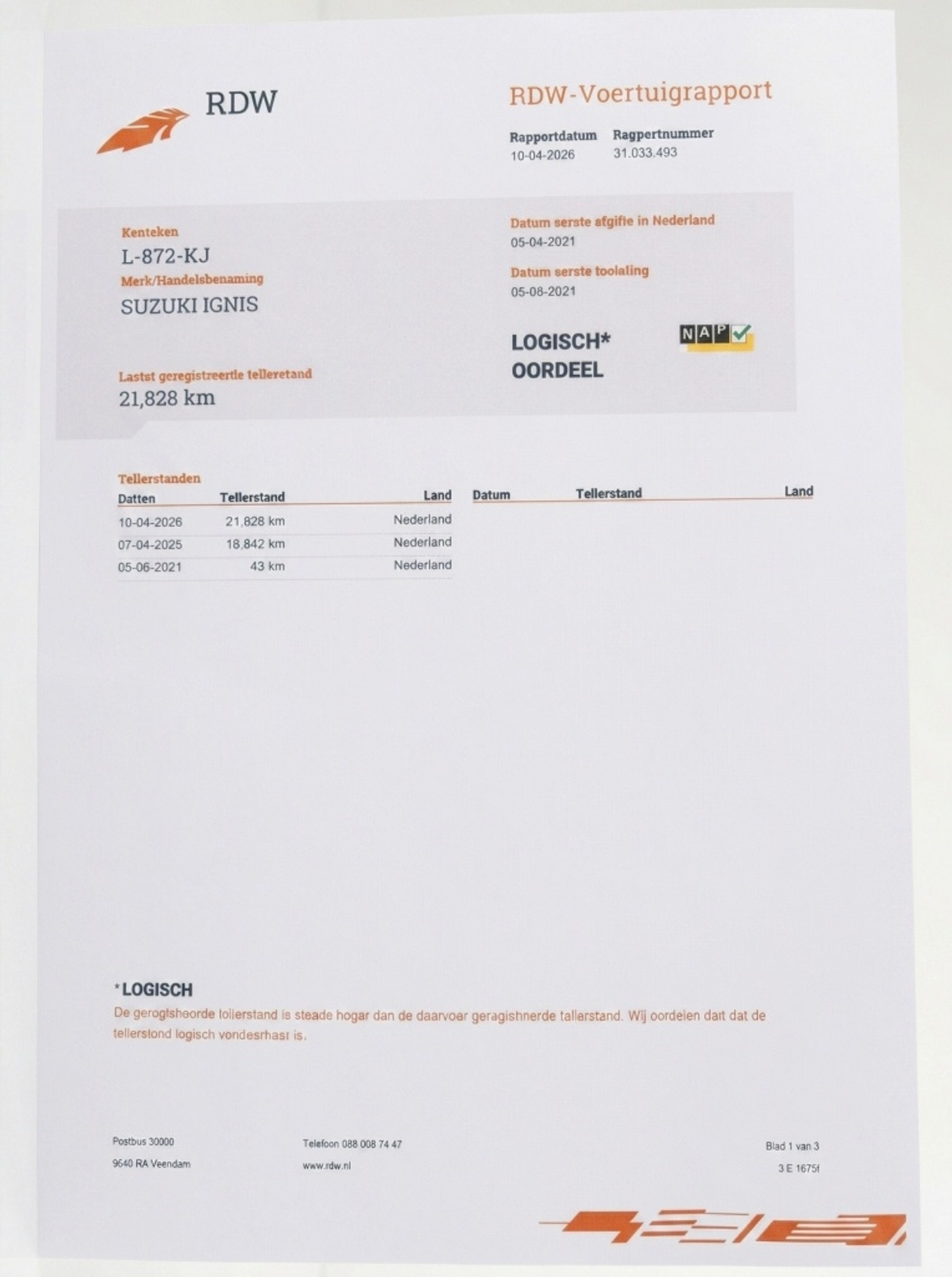 Foto van Suzuki Ignis