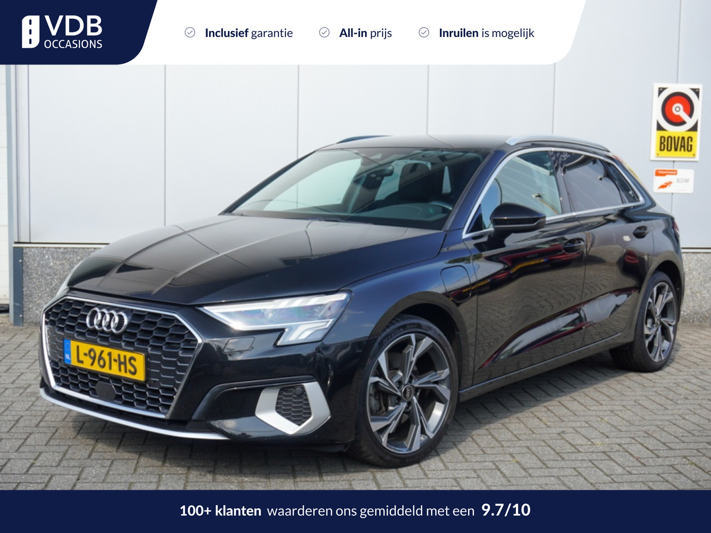 Audi A3 40 TFSIe 40 TFSI e Bns editon CarPlay | Led | 18" LM velgen | NAP 2021 - voorkant